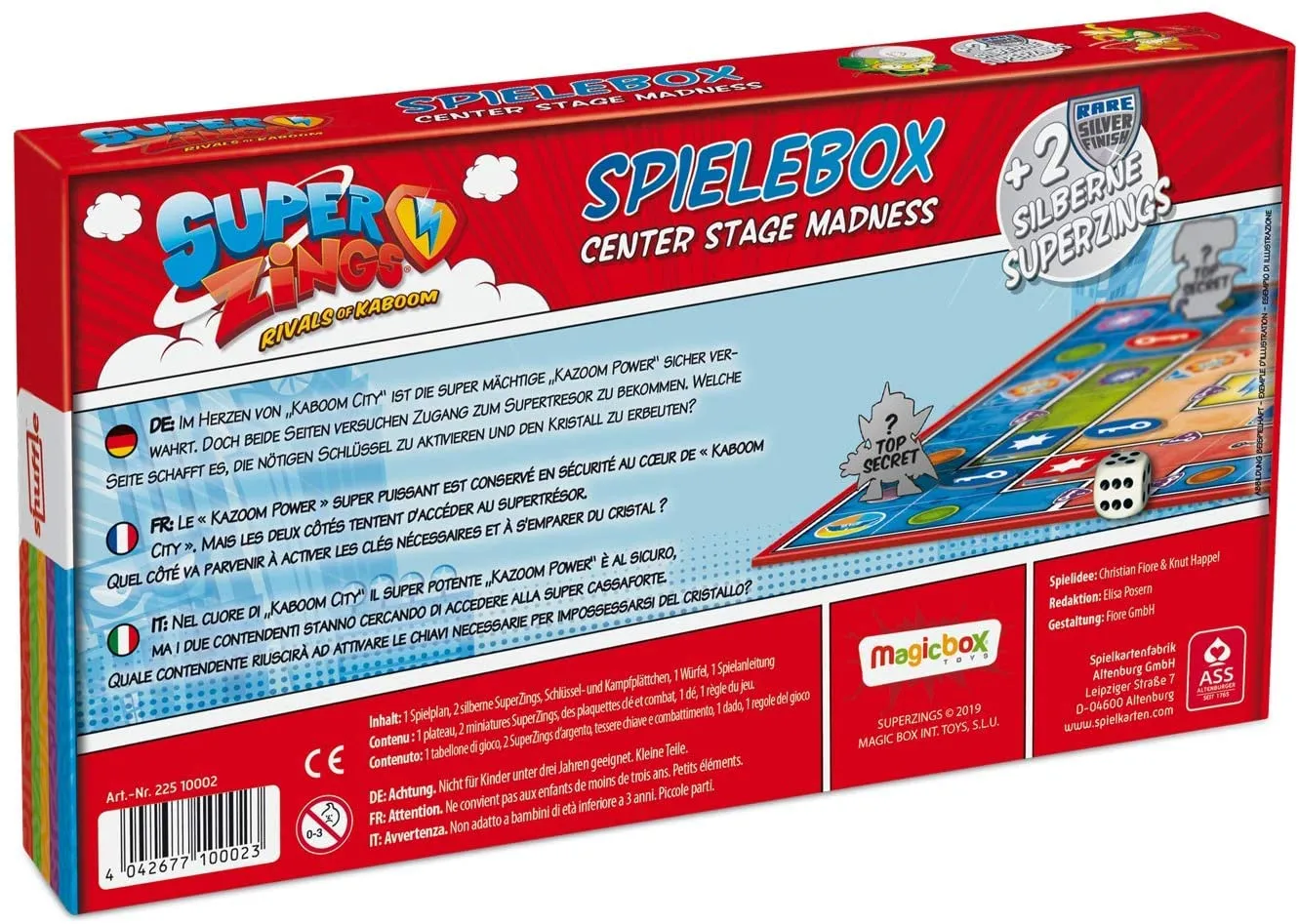 Superzings 22510002 - Spielebox