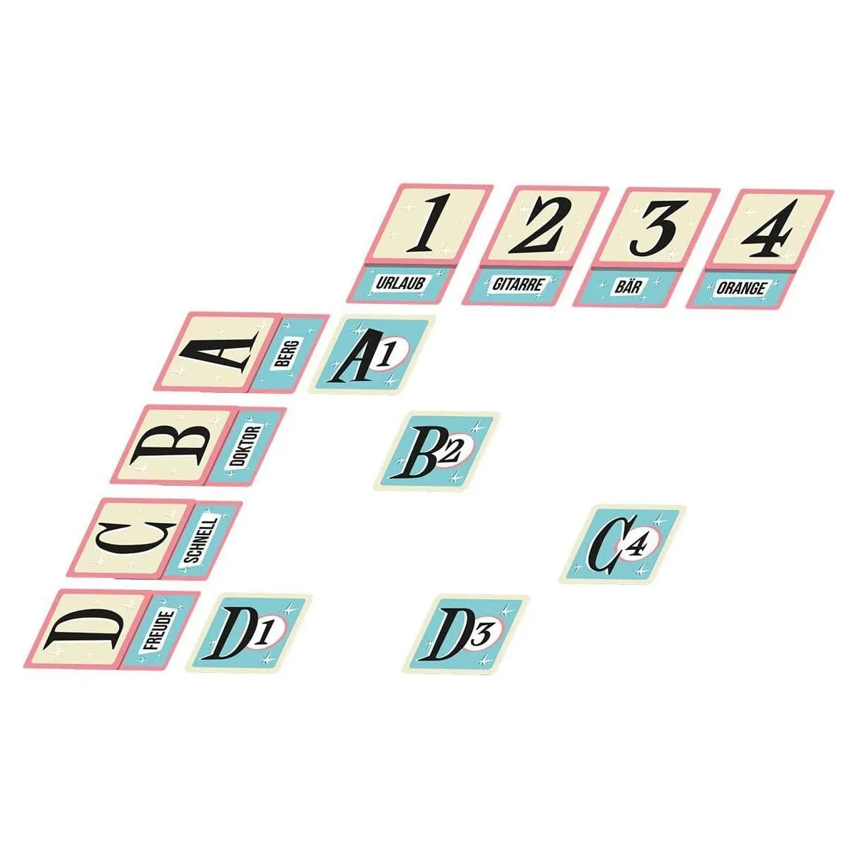 Asmodee BLOD0105 - Familienspiel - Kreuzweise