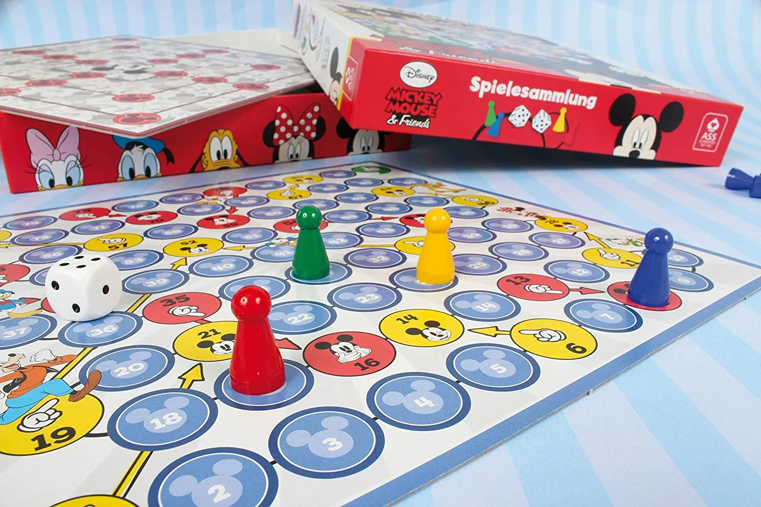 ASS Altenburger 22500204 - Mickey & Friends - Spielesammlung