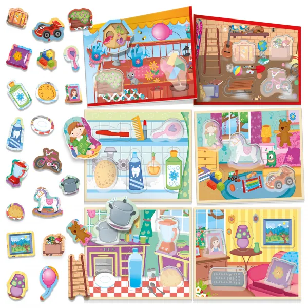 HEADU - Lernspiel - Mein Montessori Haus - Alles an seinem Platz