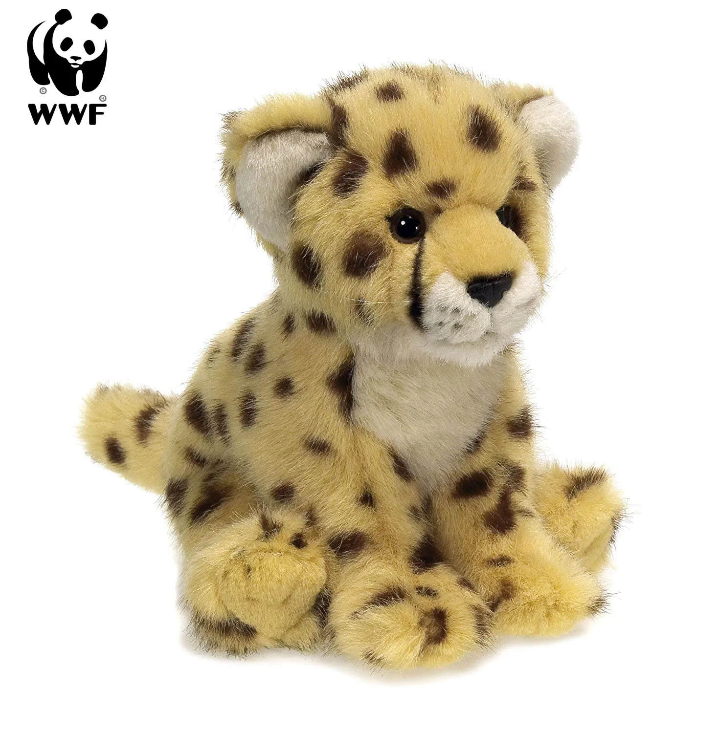WWF - Plüschtier - Gepard (sitzend, 19cm)