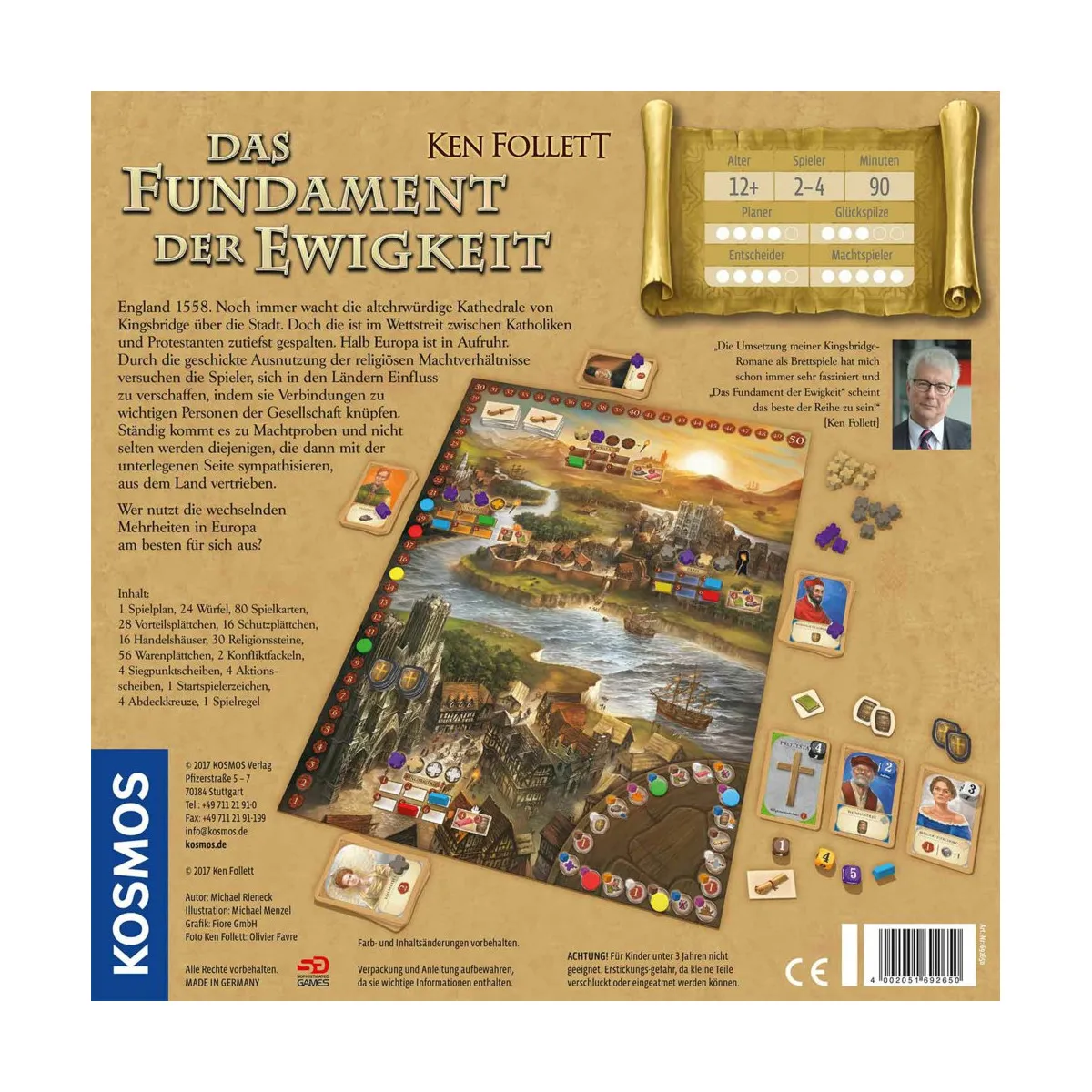 Kosmos 692650 - Ken Follett - Das Fundament der Ewigkeit