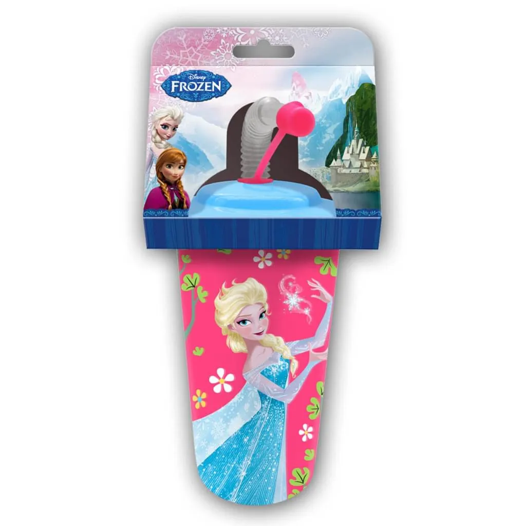 Frozen / Die Eiskönigin Trinkbecher mit Strohhalm