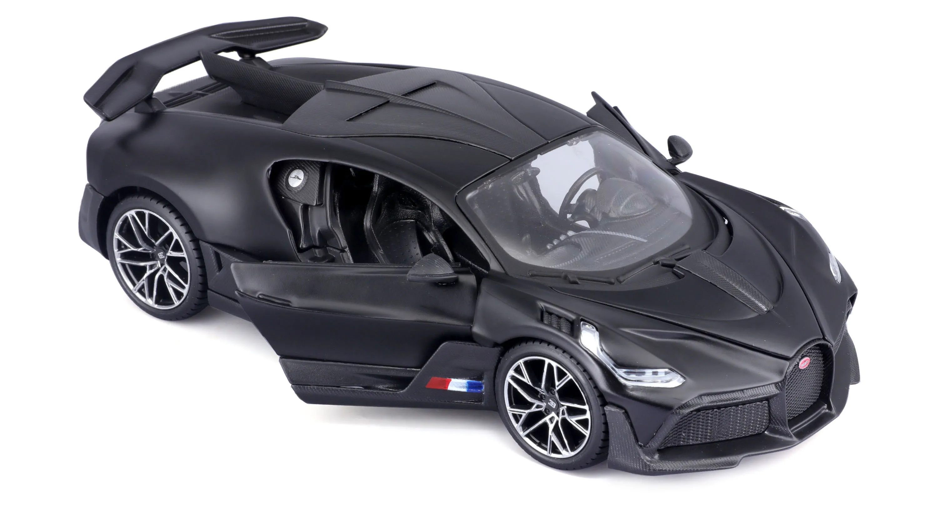 Maisto 31526M - Modellauto - Bugatti Divo (matt-schwarz, Maßstab 1:24)