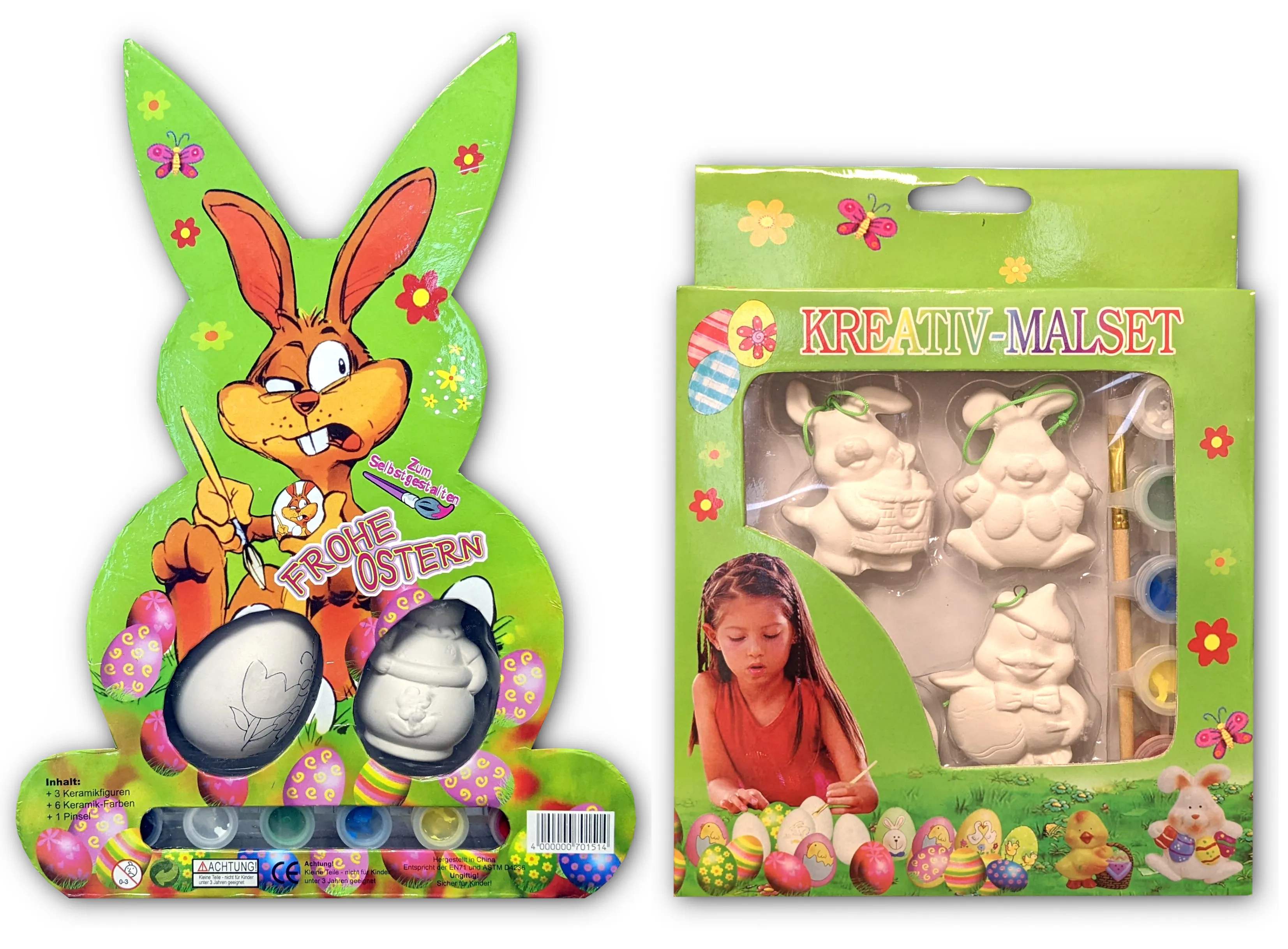 F.I.G. - Großes Oster-Malset II (Kreativ-Malset, Gips-Set)