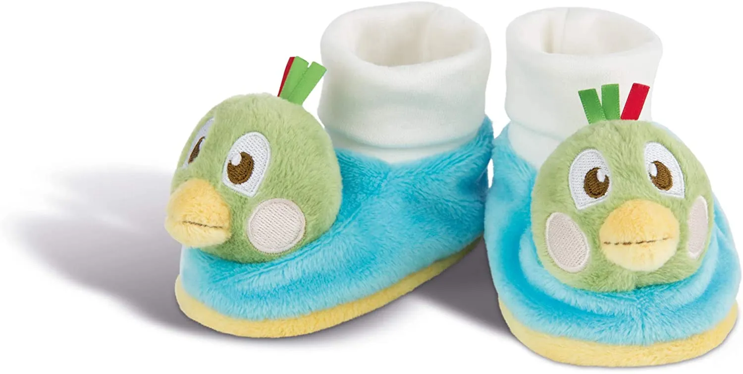 NICI 43944 - Fritz der Spatz - Babyschuhe mit Rassel