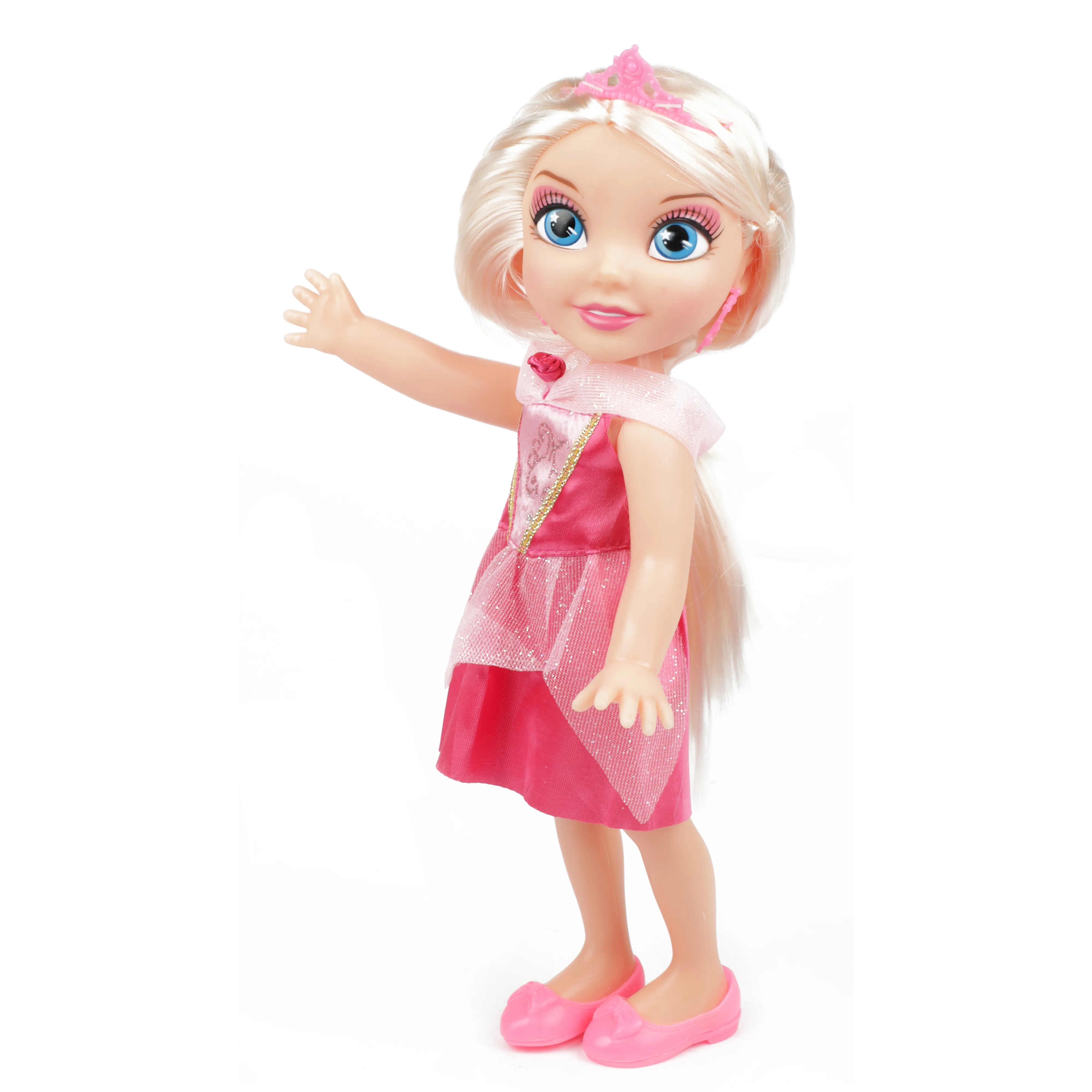 Toi-Toys - PRINCESS FRIENDS - Prinzessin - Puppe rosa (30cm)