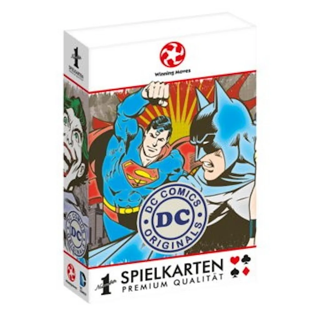 DC Spielkarten 2er Set - (DC Originals + Batman v Superman)