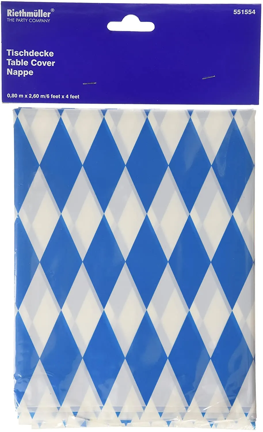 Amscan Oktoberfest Tischdecke (80 x 260cm)