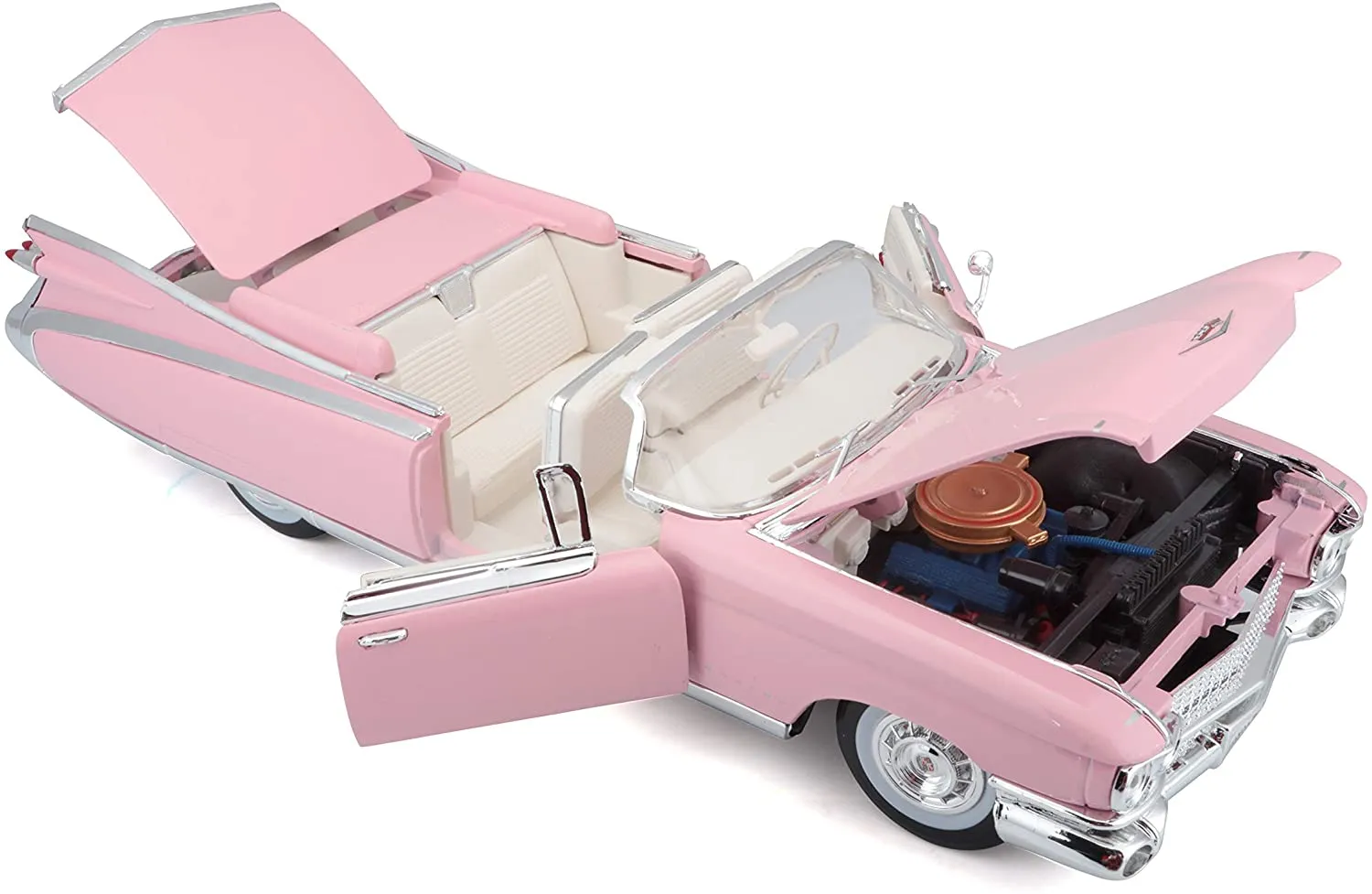 Maisto 36813 - Modellauto - Cadillac Eldorado (pink, Maßstab 1:18)