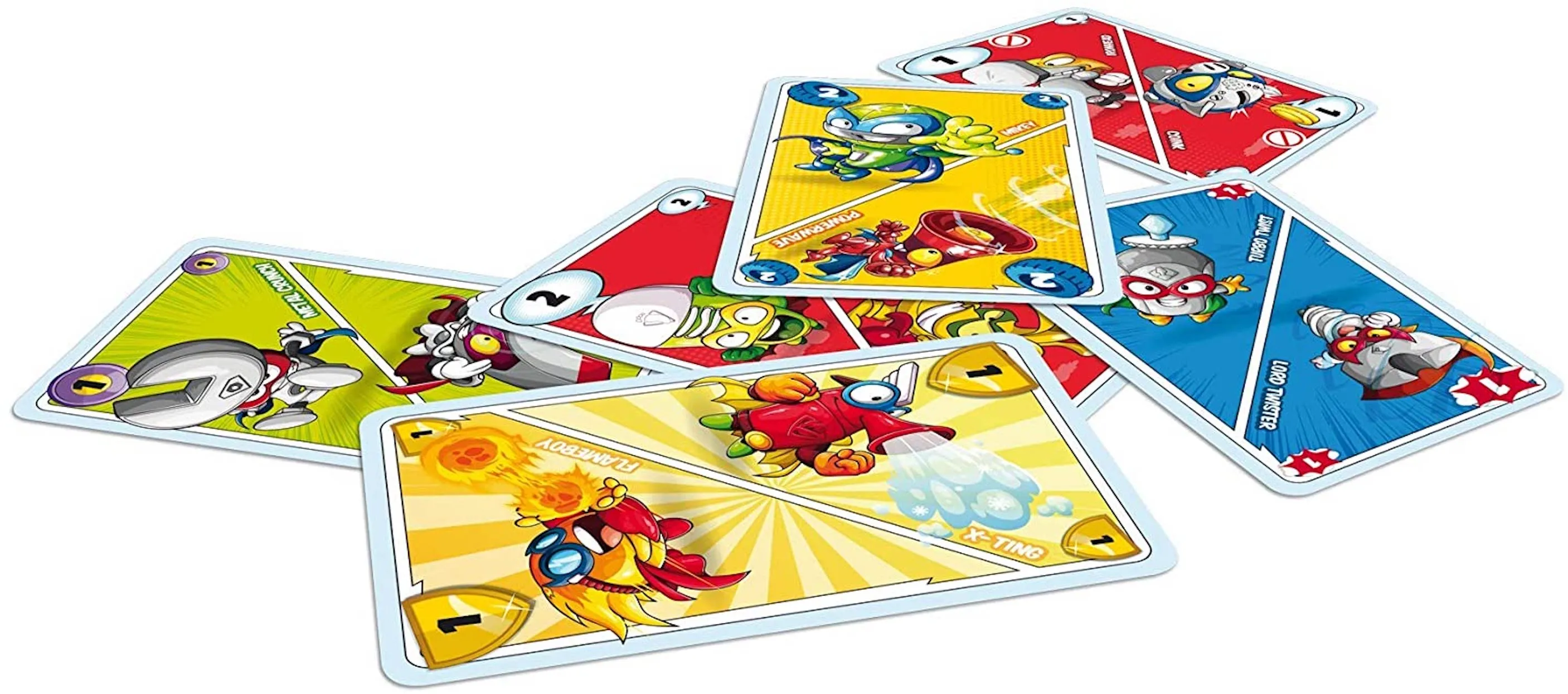 Superzings 22510000 - Spielkarten 4in1