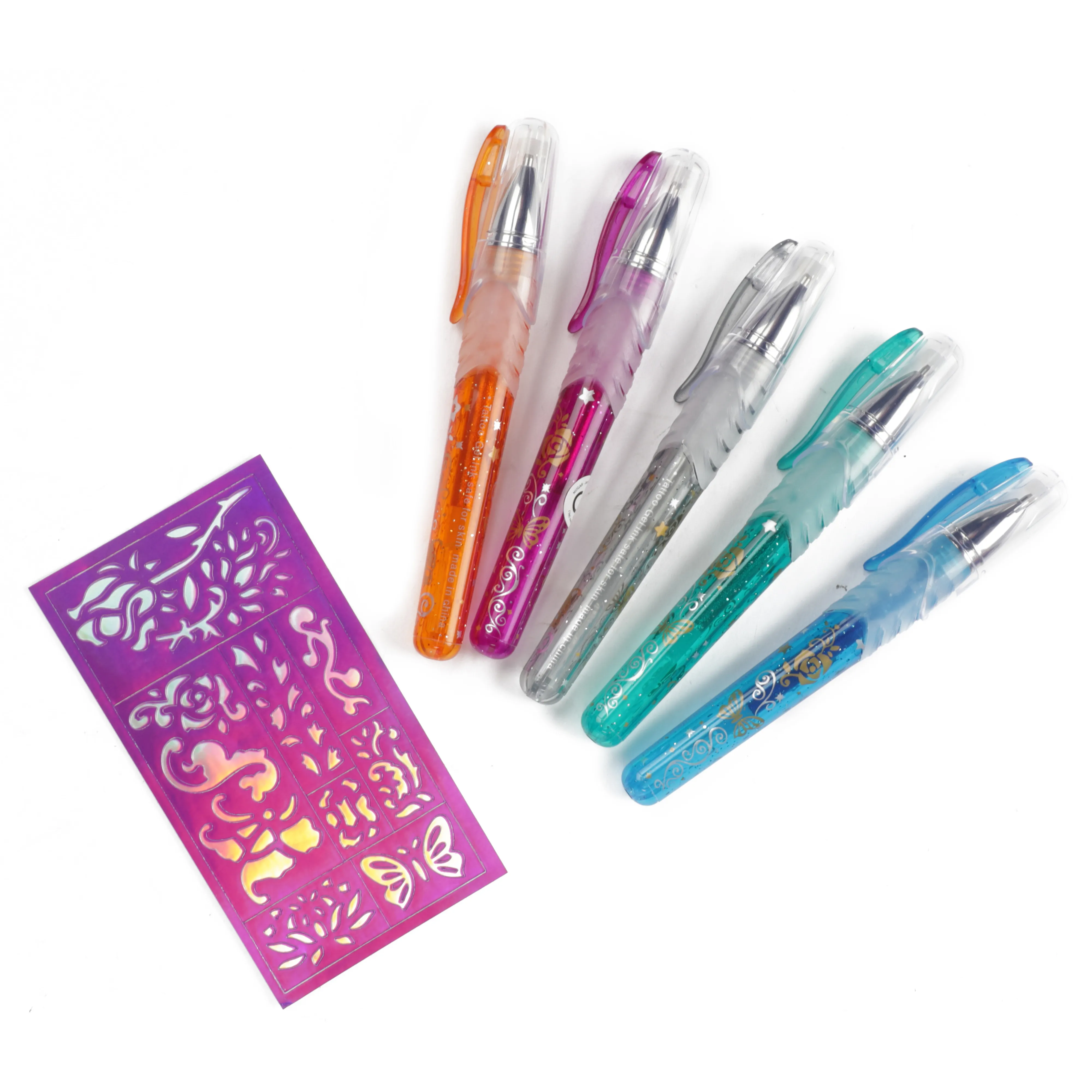 Toi-Toys 45650A - ICE PRINCESS 5 Tattoo Gelstifte