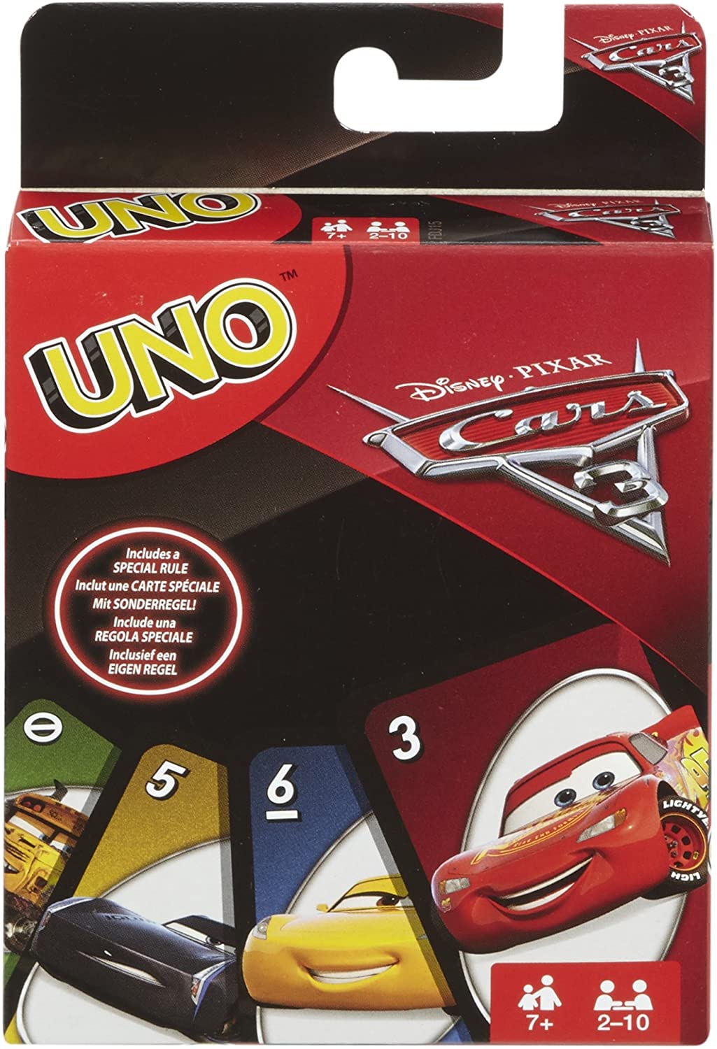 Cars 3 Kartenspiel 2er Set (Top Trumps + UNO) 