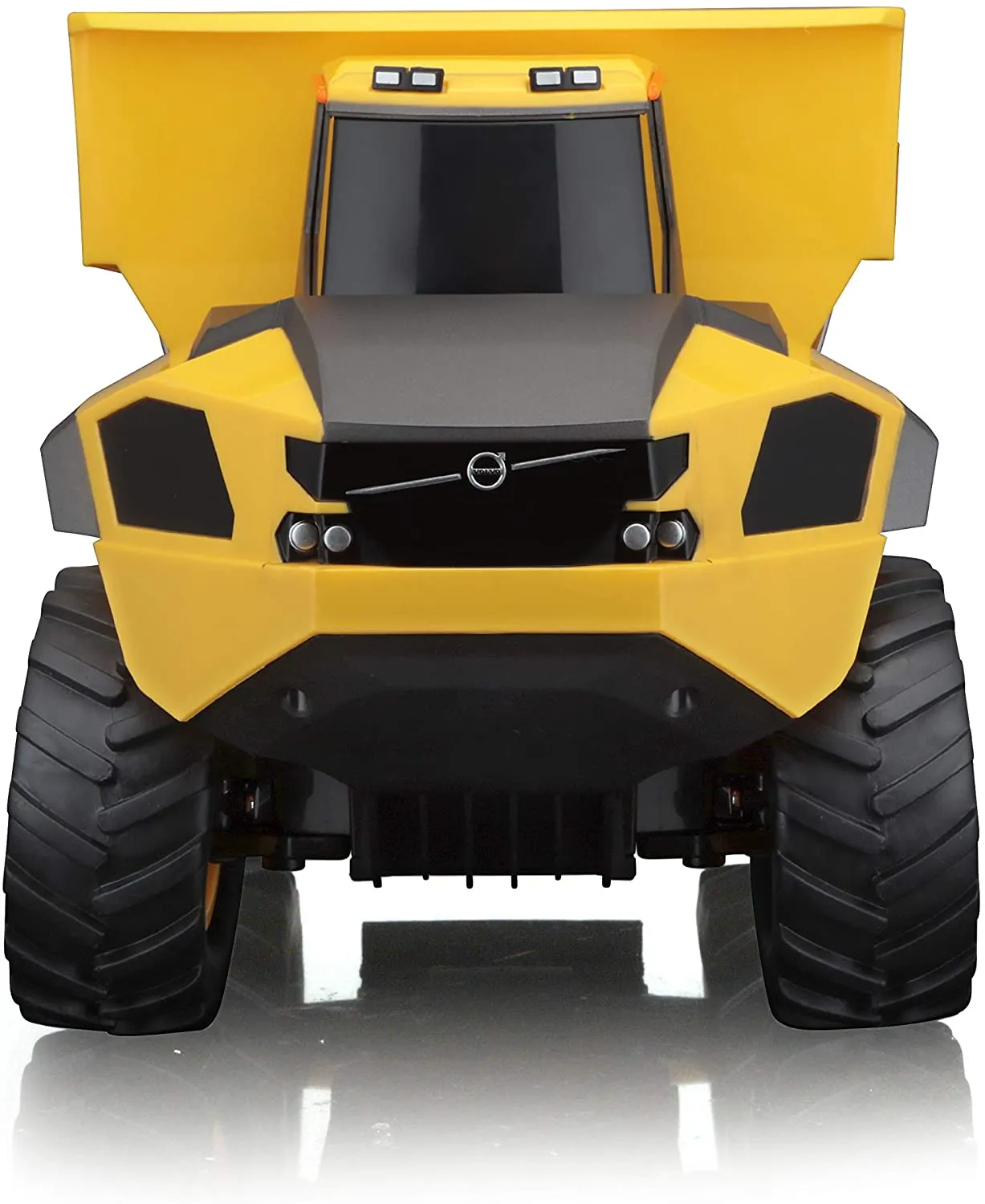 Maisto Tech 82056 - Ferngesteuertes Auto - Volvo A25 Kipper (gelb, 30cm)