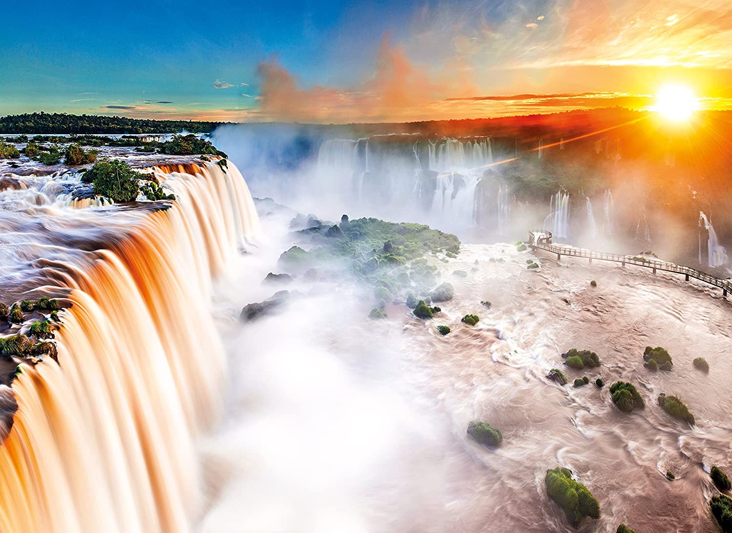 Clementoni Puzzle 39385 - Wasserfall (1000 Teile) Clementoni Puzzle 39385 - Wasserfall (1000 Teile)