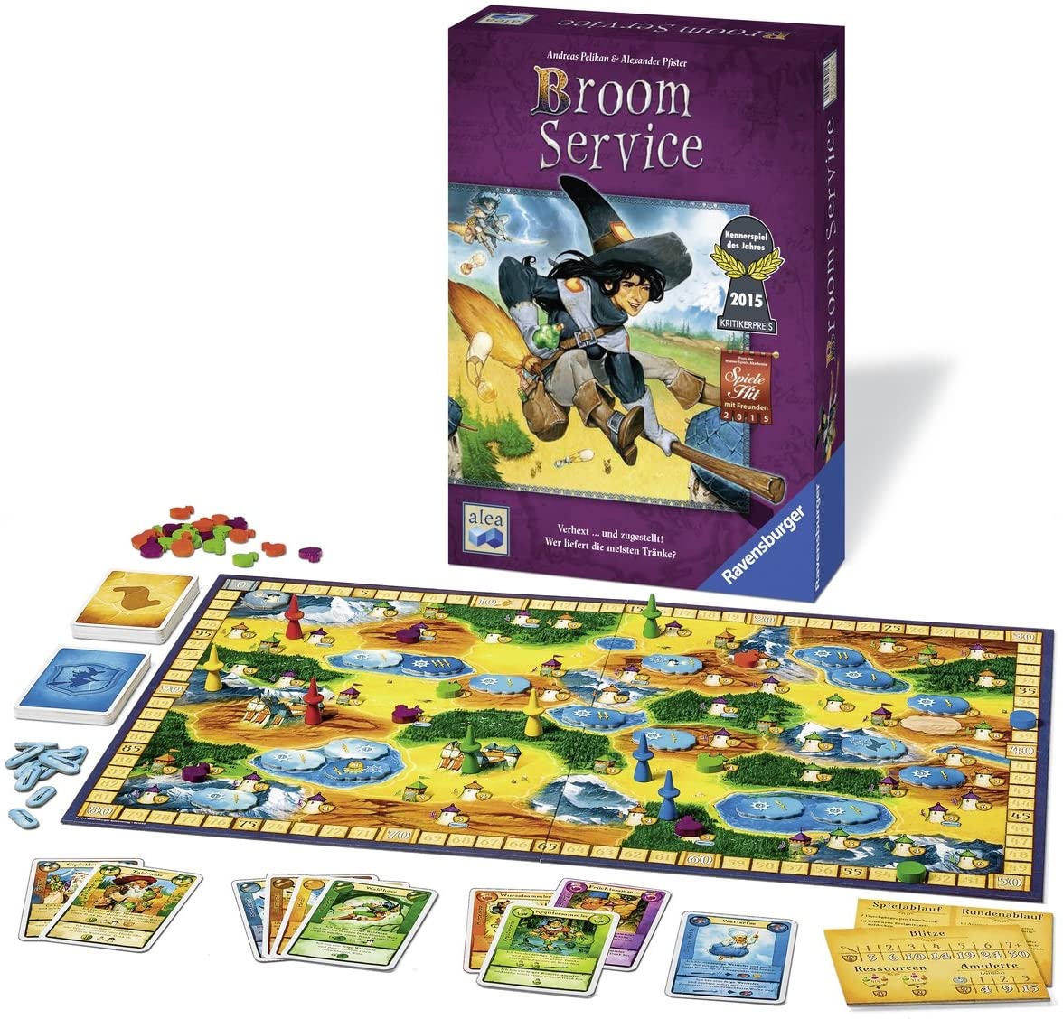 Ravensburger - Brettspiel - Broom Service