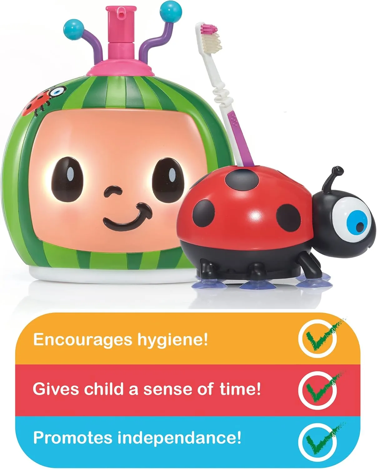 WOW! Stuff - Cocomelon - singender Zahnbürstenhalter und Seifenspender