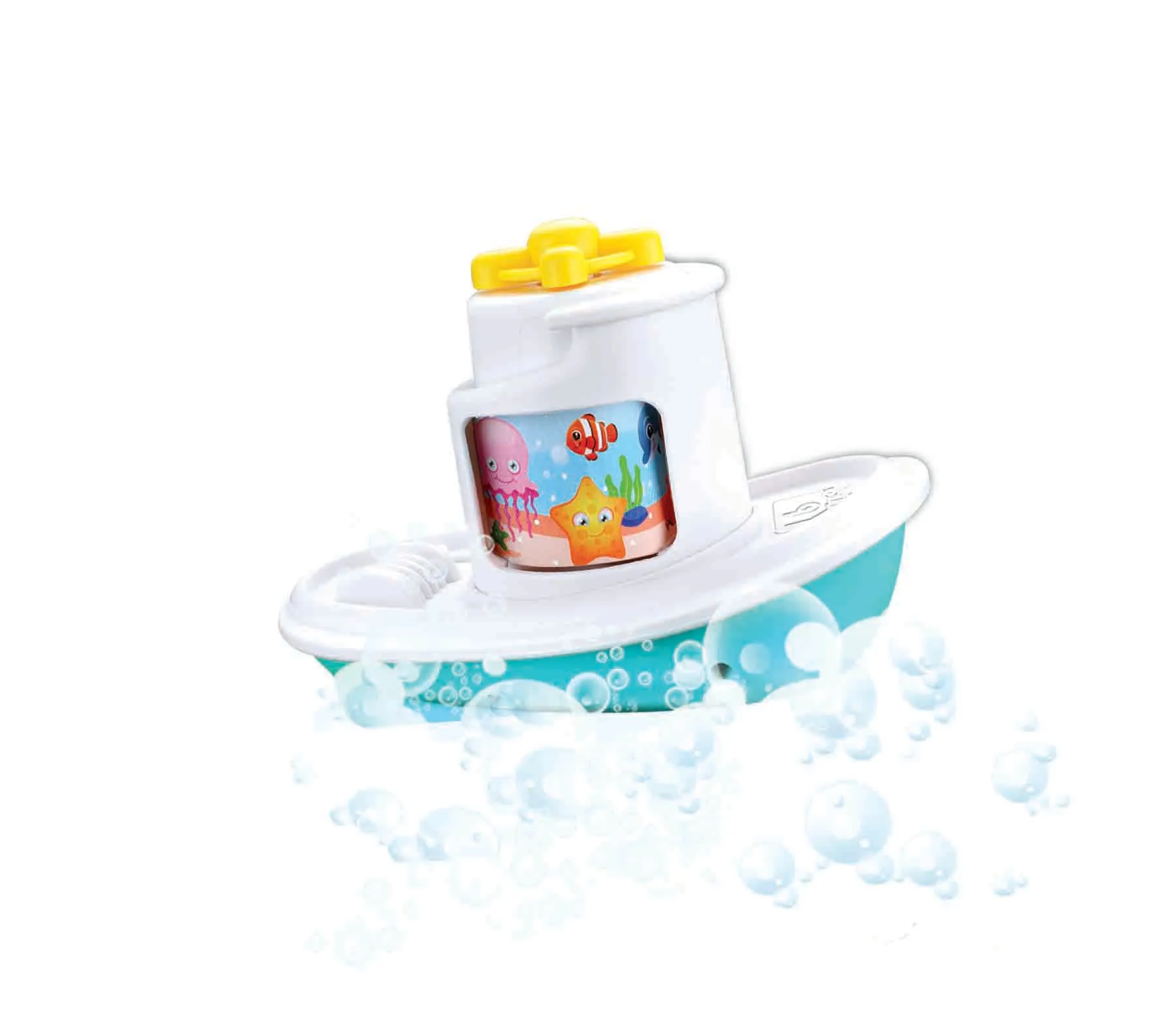 BB Junior 18-89024 - Spielzeugboot - Splash 'n Play Music Tugboat (15cm)
