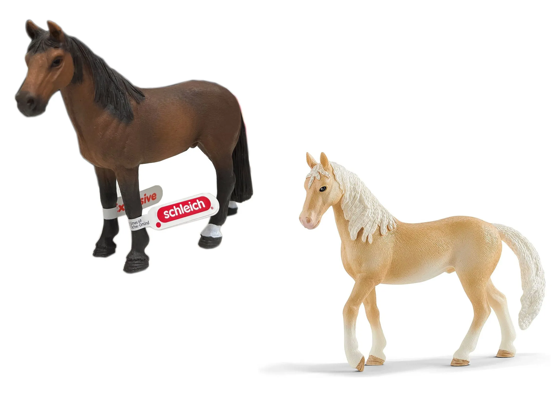 Schleich - Tierfiguren - Pferde-Set mit 15 Pferden