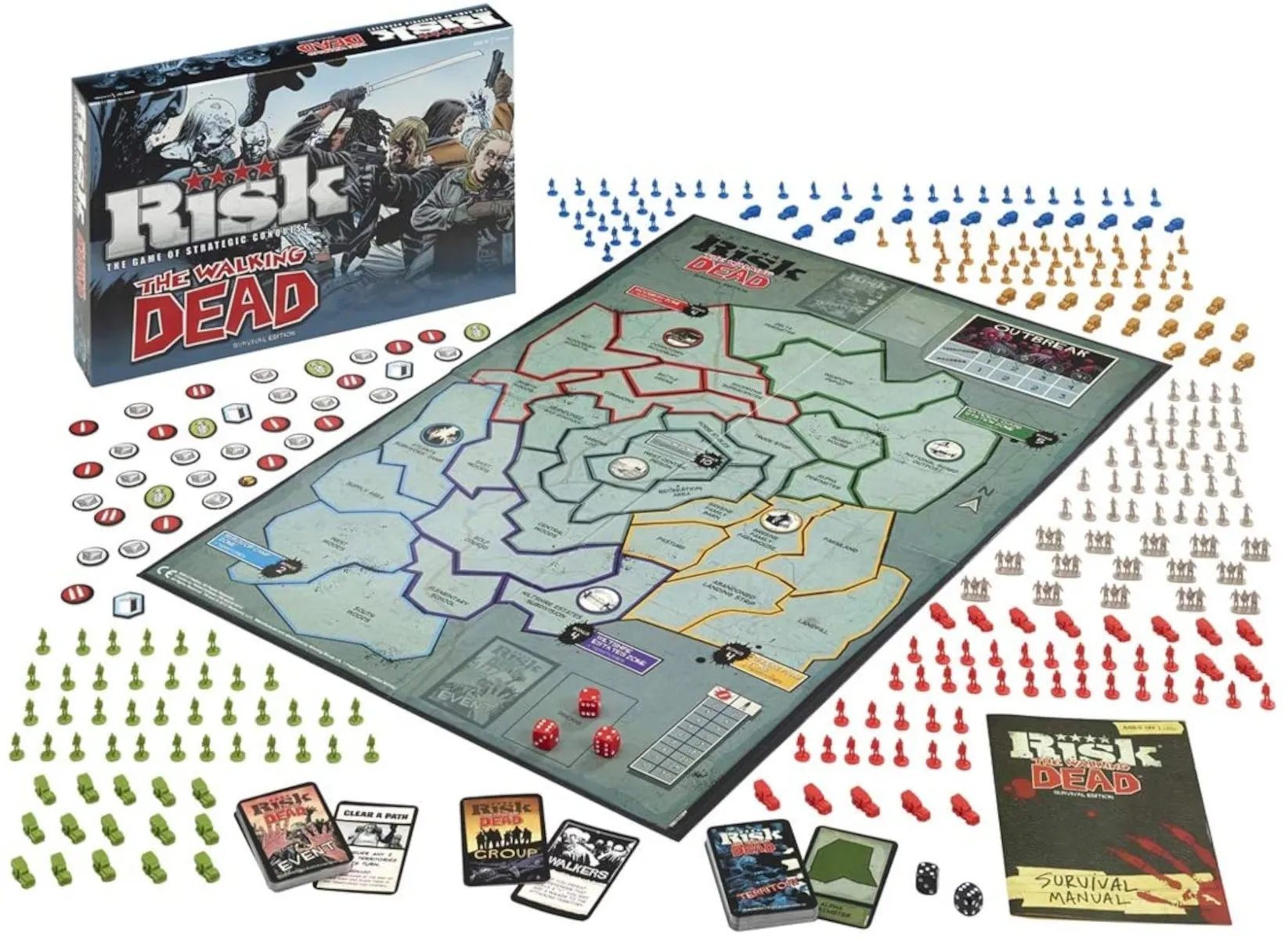 Risk - The Walking Dead - Survival Edition (englisch)