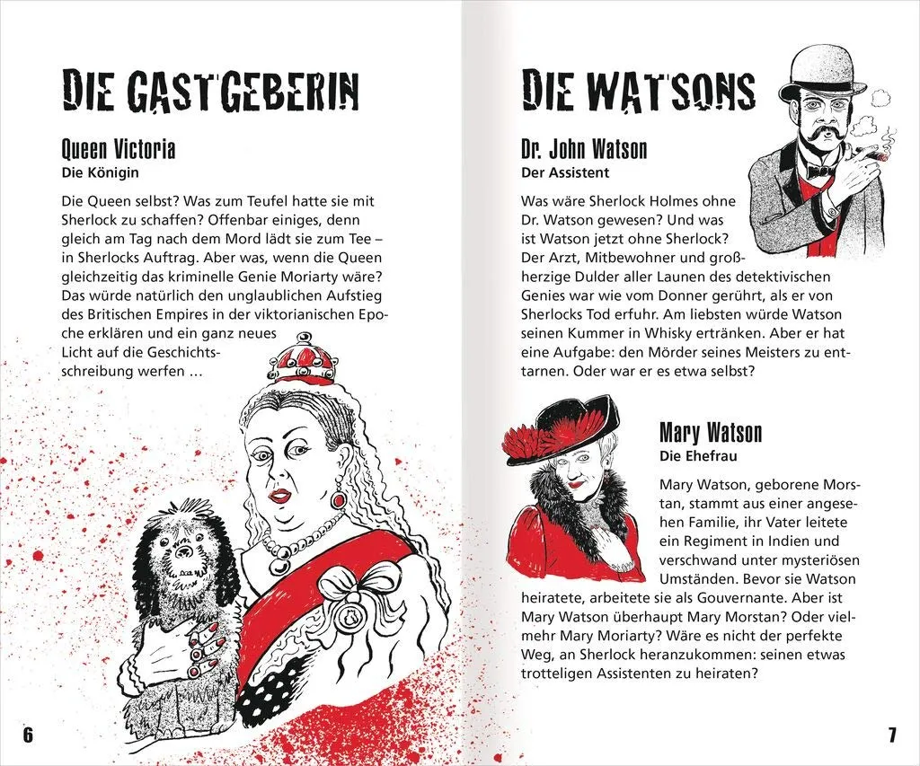 Black Party 3er Set (Ruhe in Frieden Sherlock, Der Tod des Paten, Varieté des Todes)