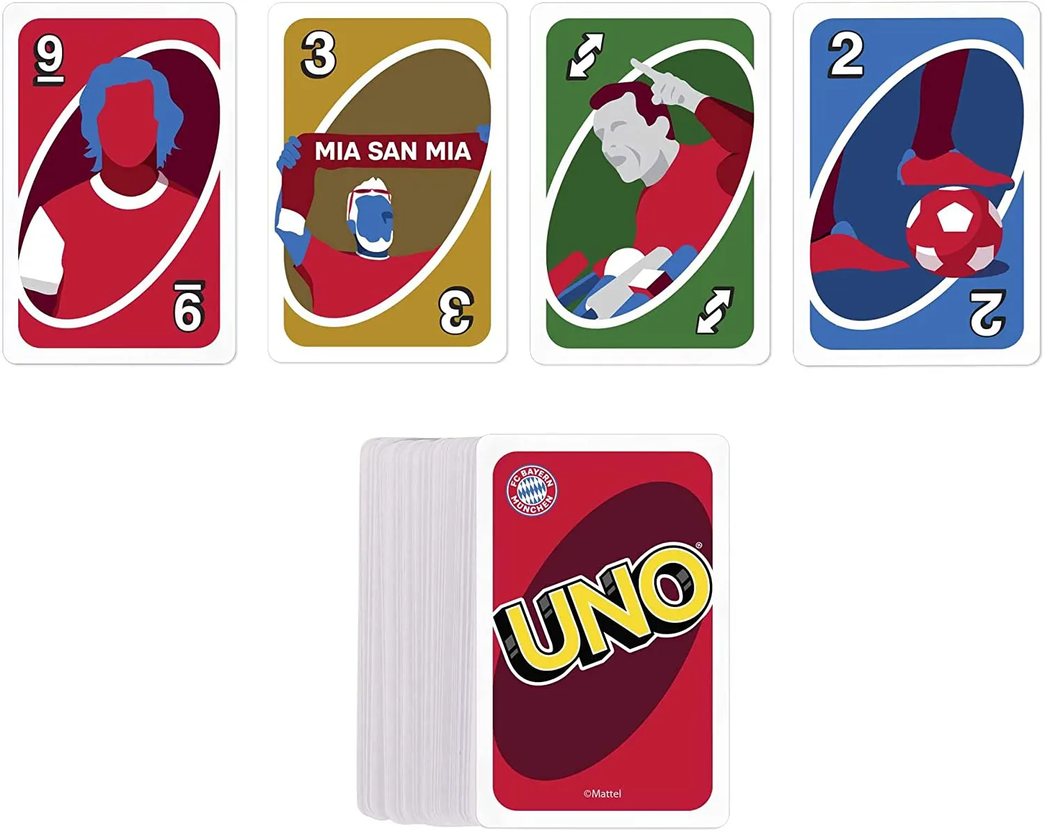 Mattel - UNO - FC Bayern München (B-Ware / Verpackung beschädigt)