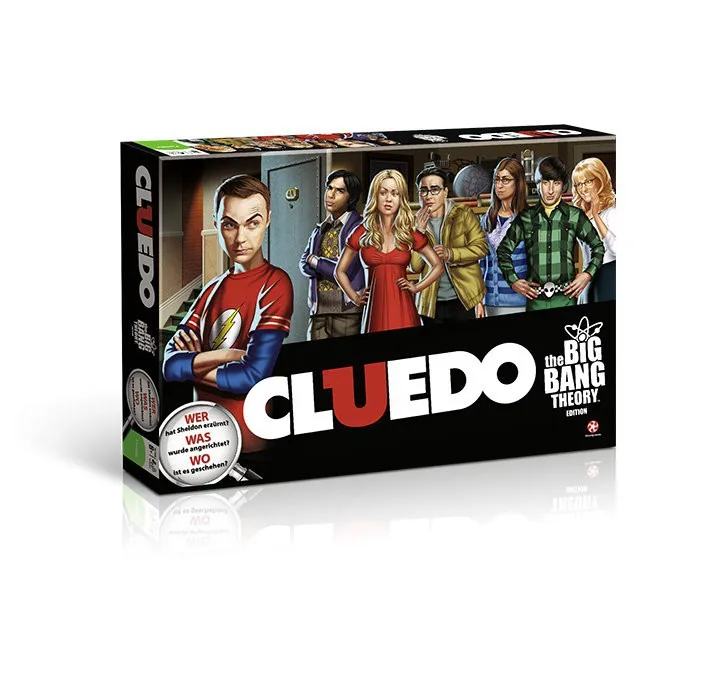 Cluedo The Big Bang Theory und Top Trumps The Big Bang Theory