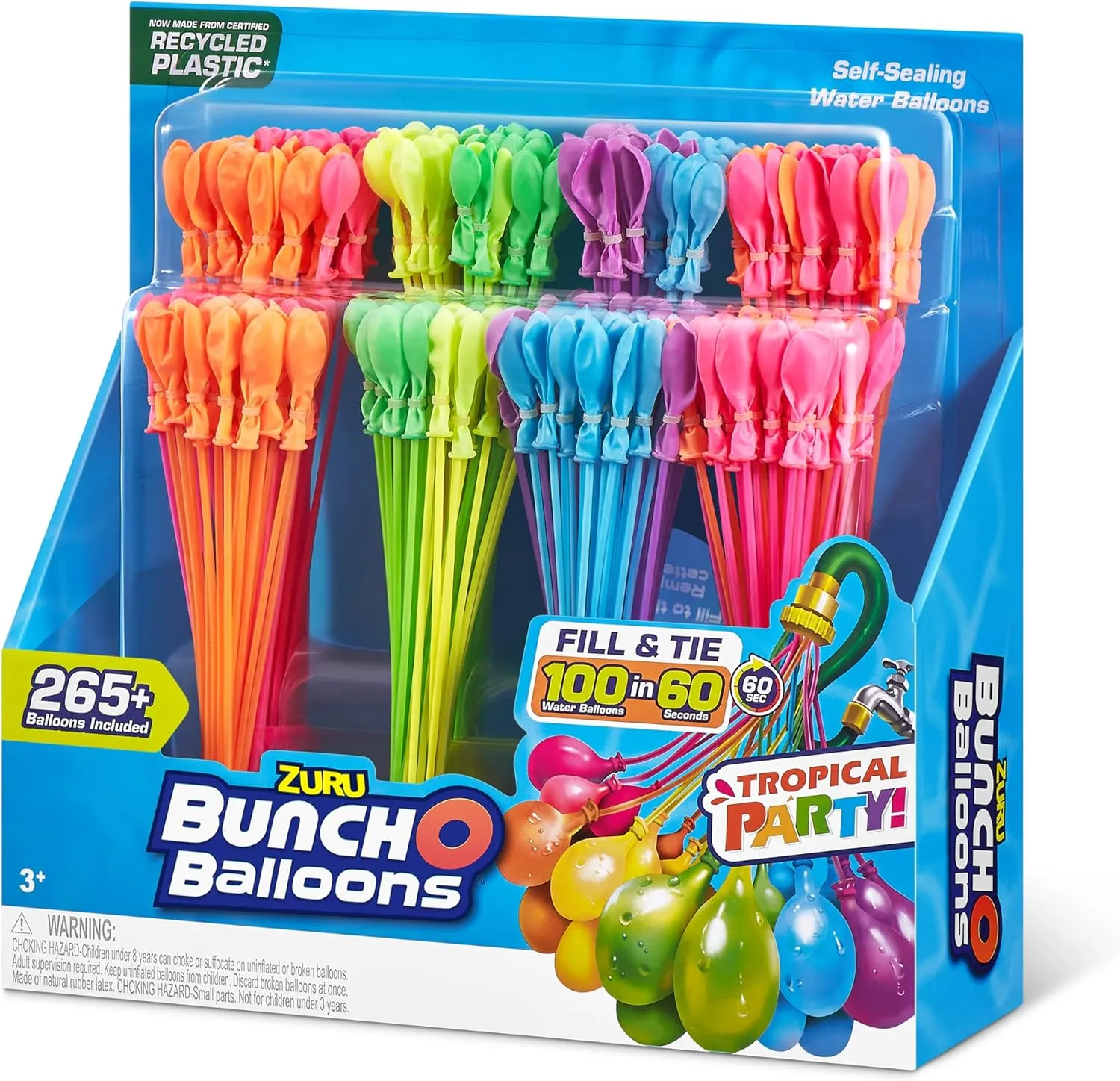 Zuru 56481 - Bunch O Ballons - Tropical Party - Wasserballons