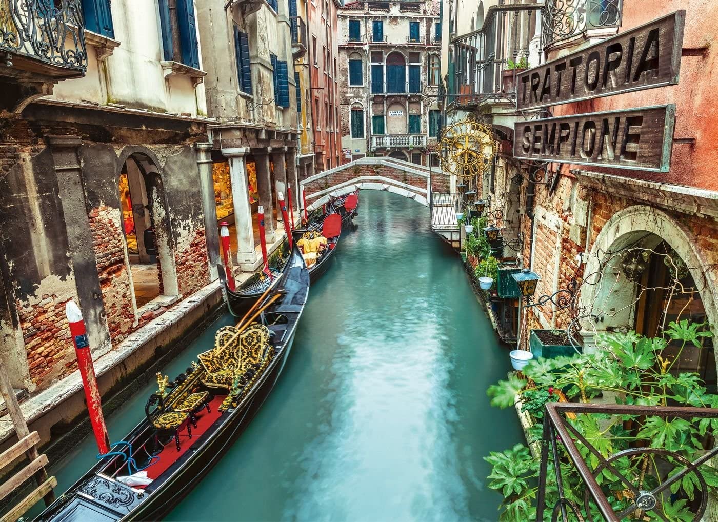 Clementoni - High Quality Collection Puzzle - Venedig Kanal (1000 Teile)