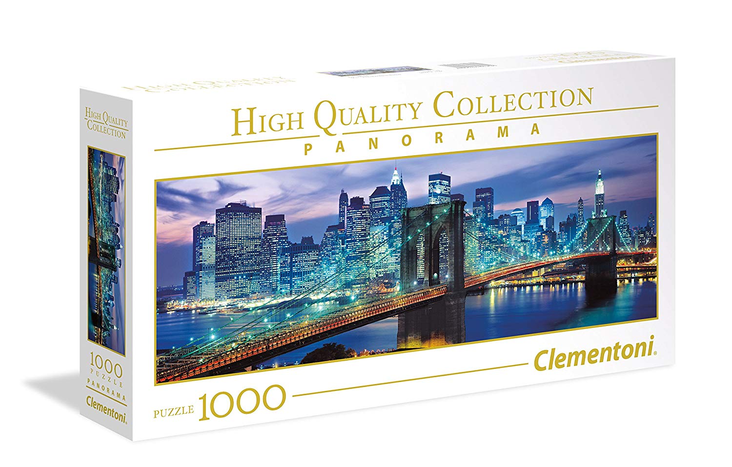 Clementoni High Quality Collection Puzzle New York Brooklyn Bridge 1000 Teile Panorama 