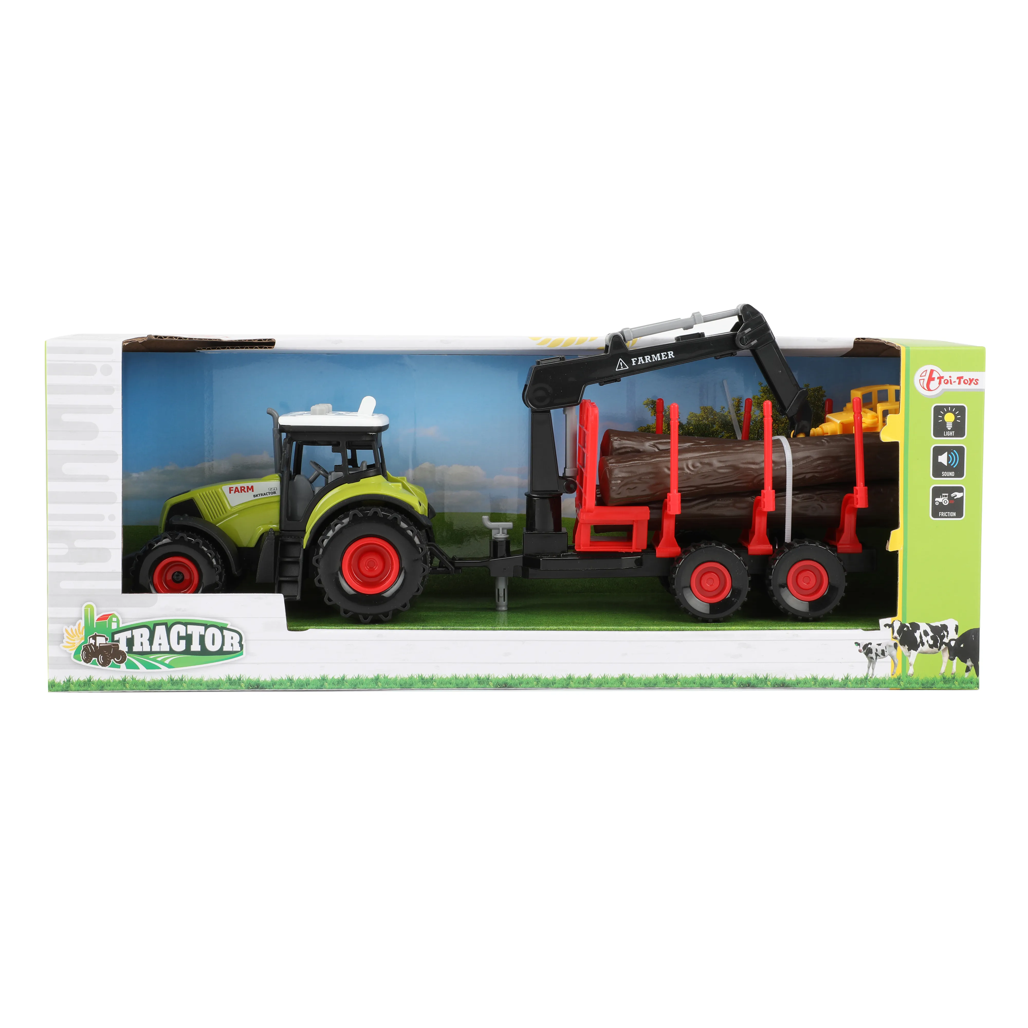Toi-Toys - Traktor mit Anhänger