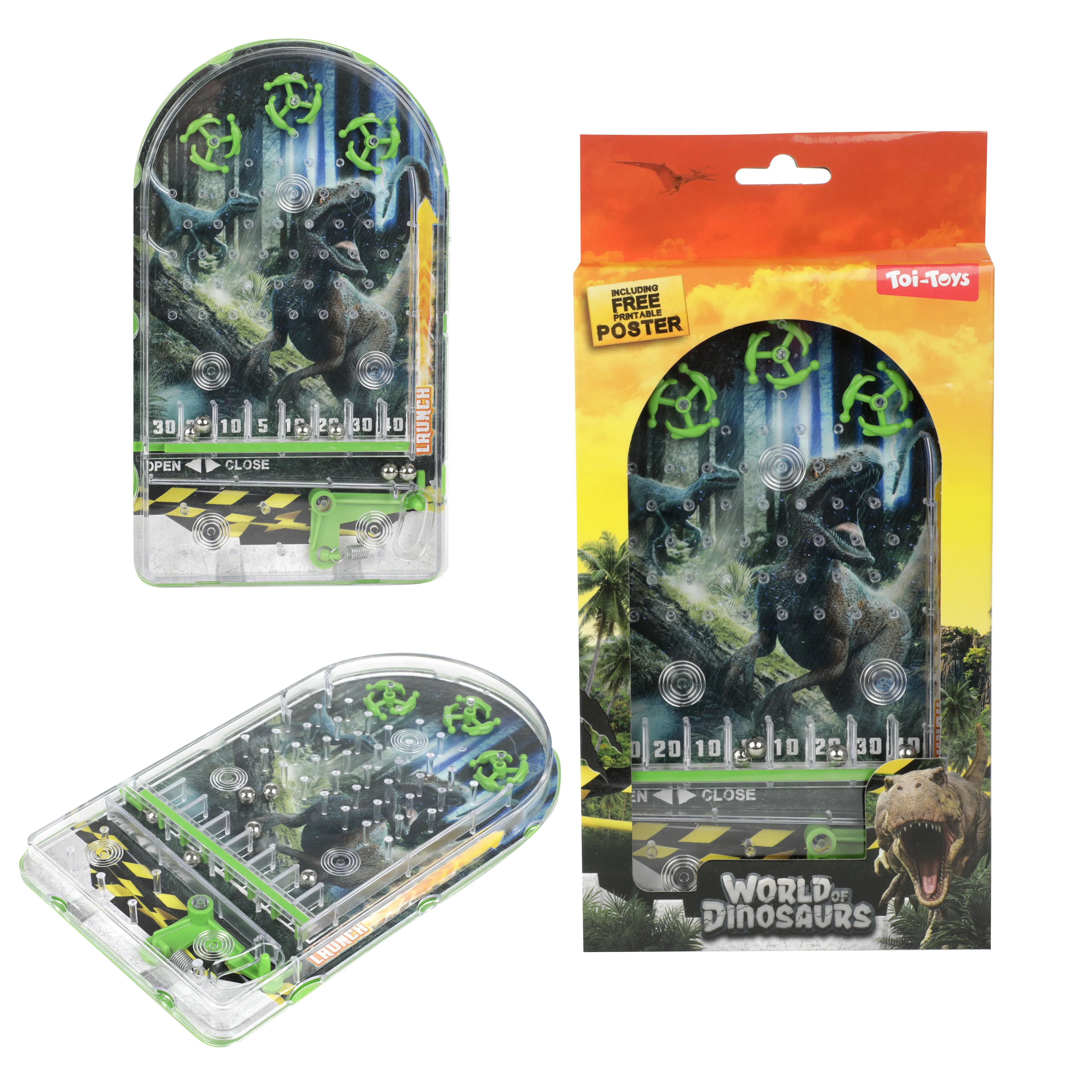 Toi-Toys WORLD OF DINOSAURS Flipperautomat