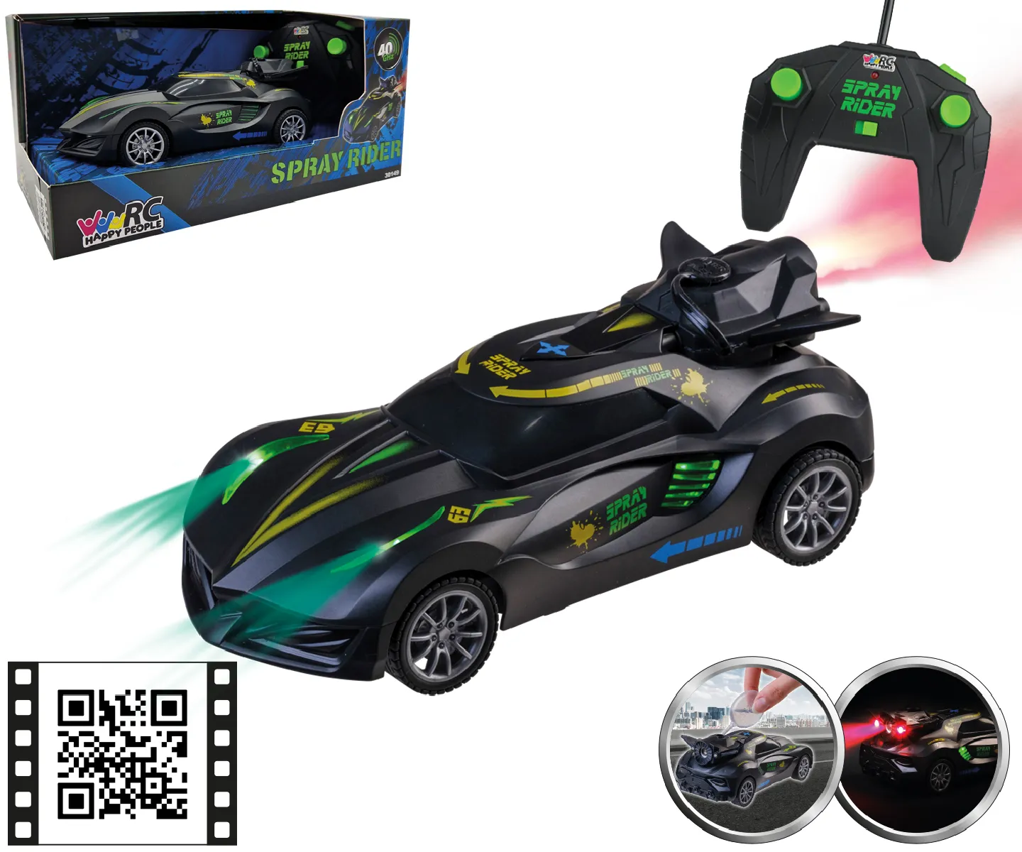 Happy People 30149 - Auto - Spray Rider (19 cm)