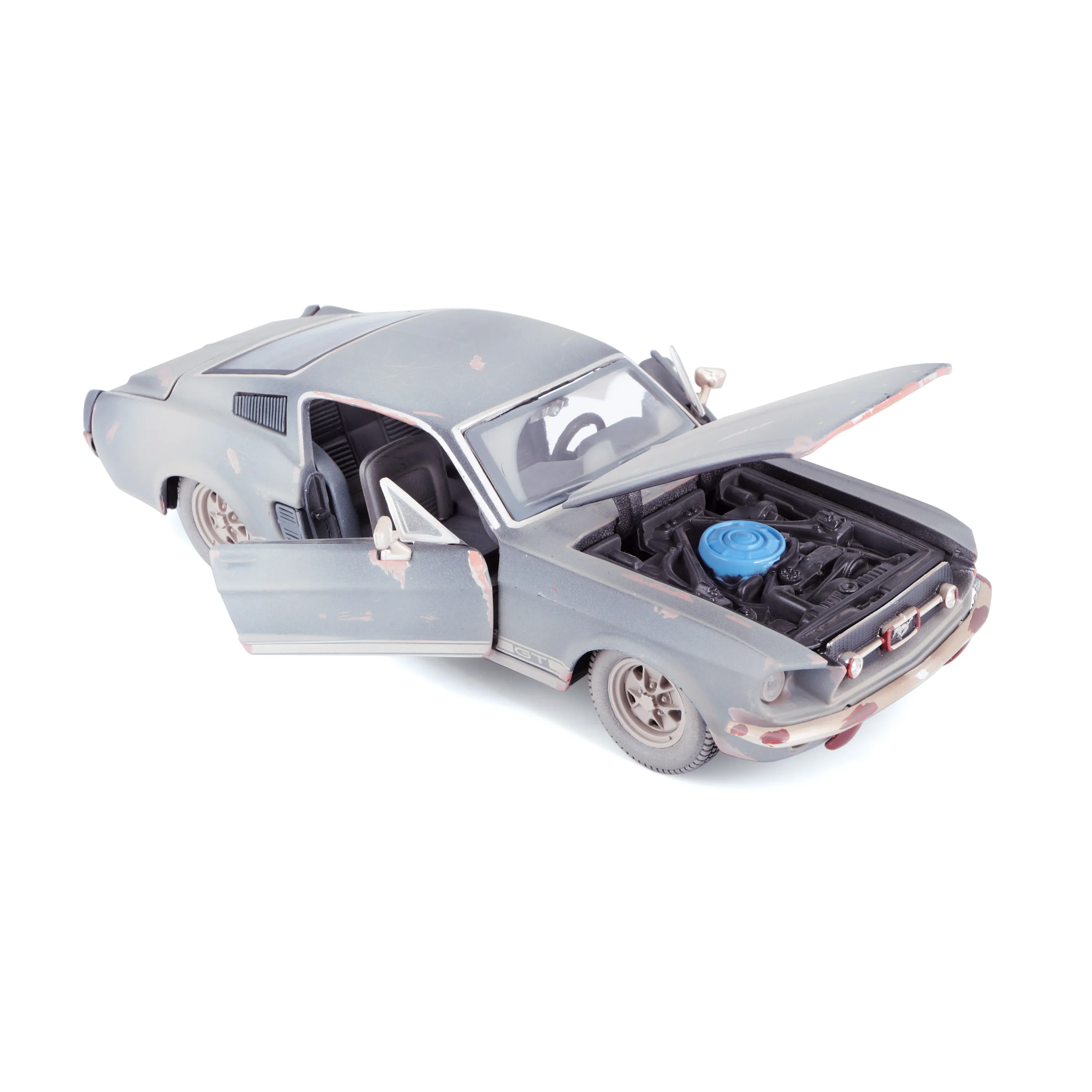 Maisto 32142 - Modellauto - Old Friends Ford Mustang GT 1967 (Maßstab 1:24)