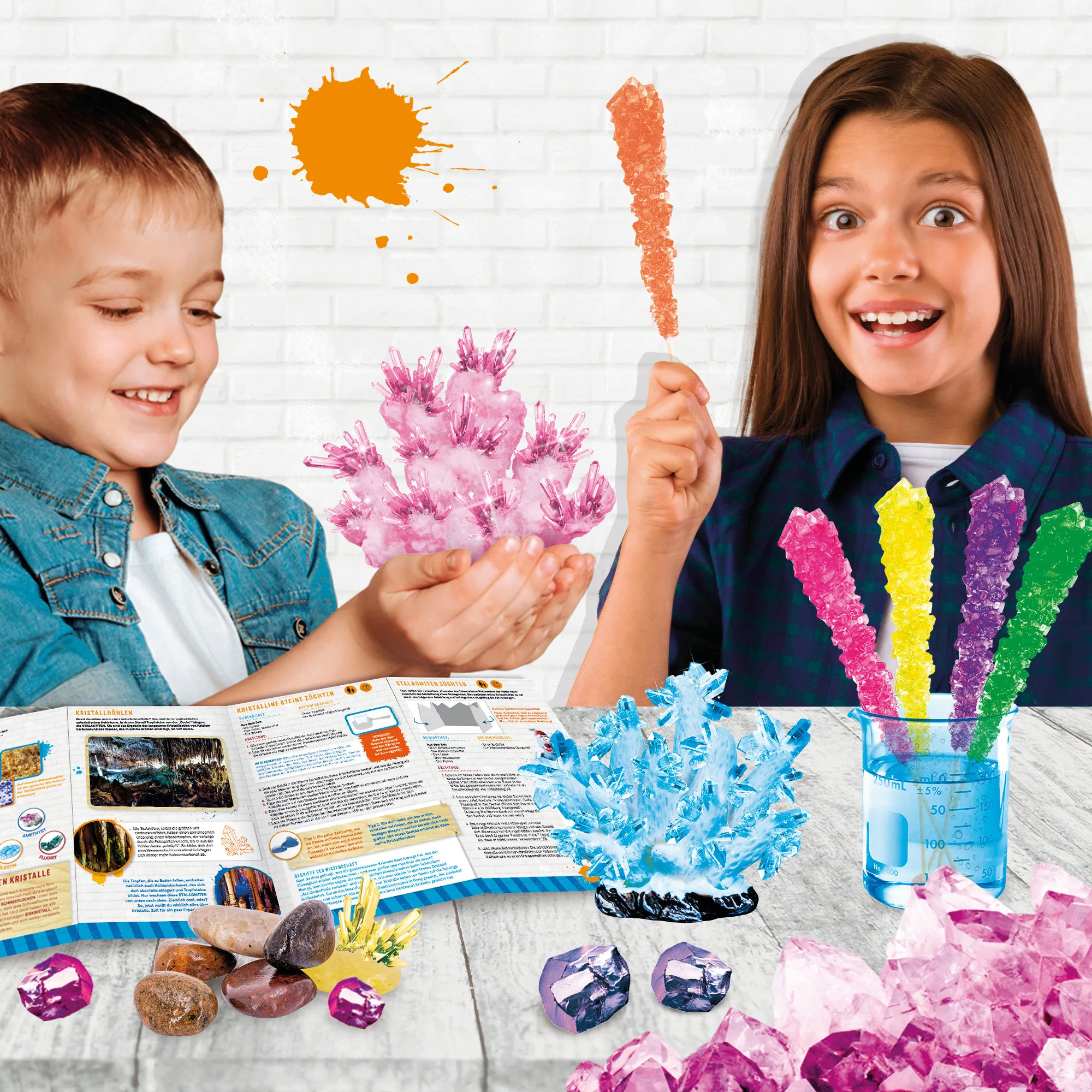 Lisciani DE100217WG - Woozle Goozle Die Wissenschaft der Kristalle