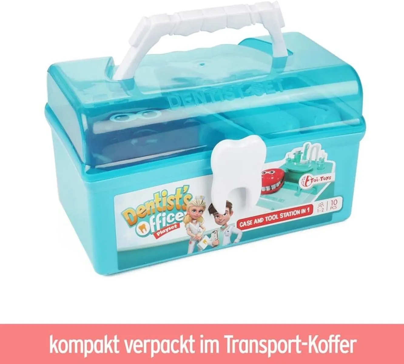 Toi-Toys - DENTIST Zahnarzt-Koffer (10-teilig)