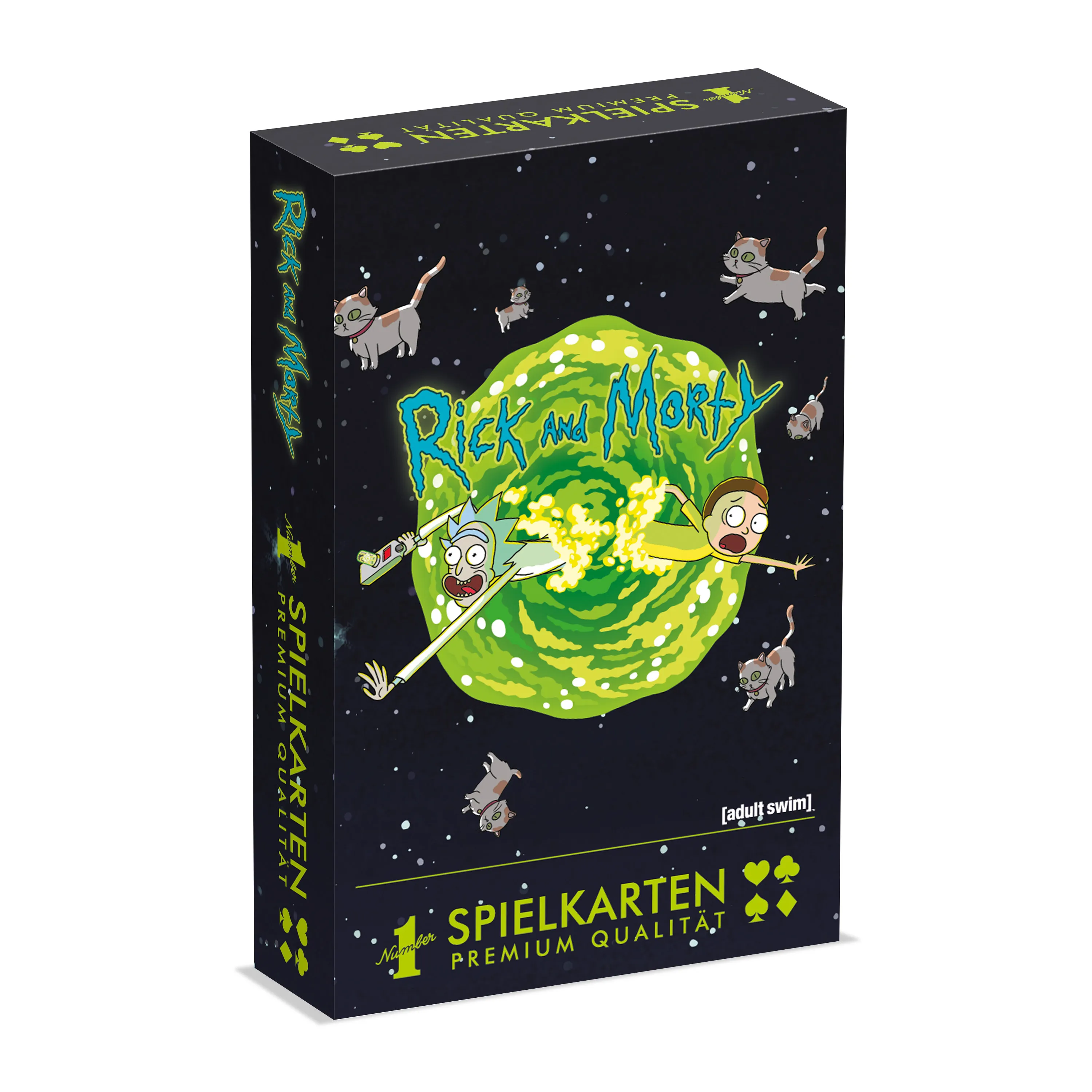 Number 1 Spielkarten - Rick and Morty 