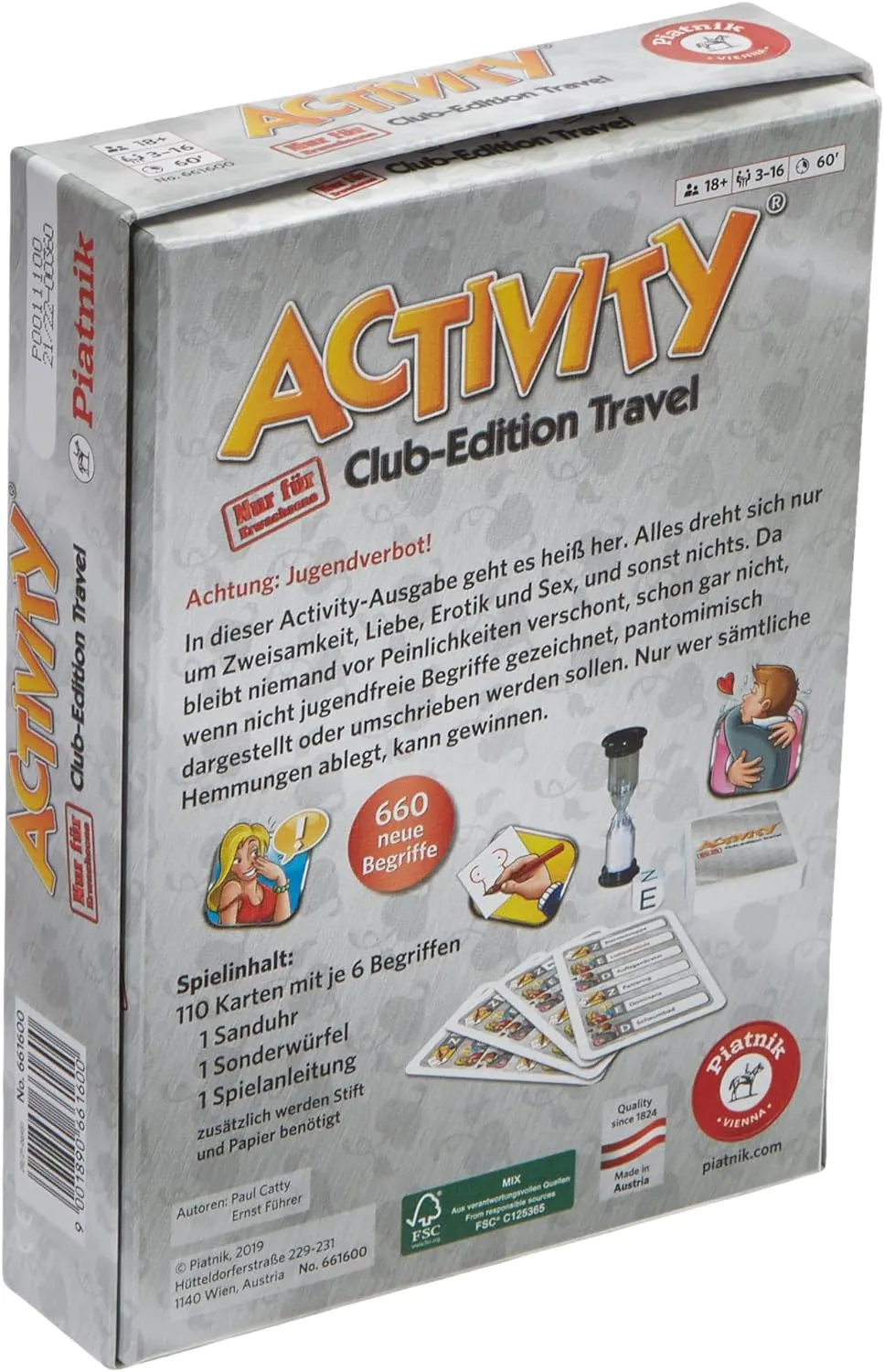 Piatnik - Activity Club Edition Travel