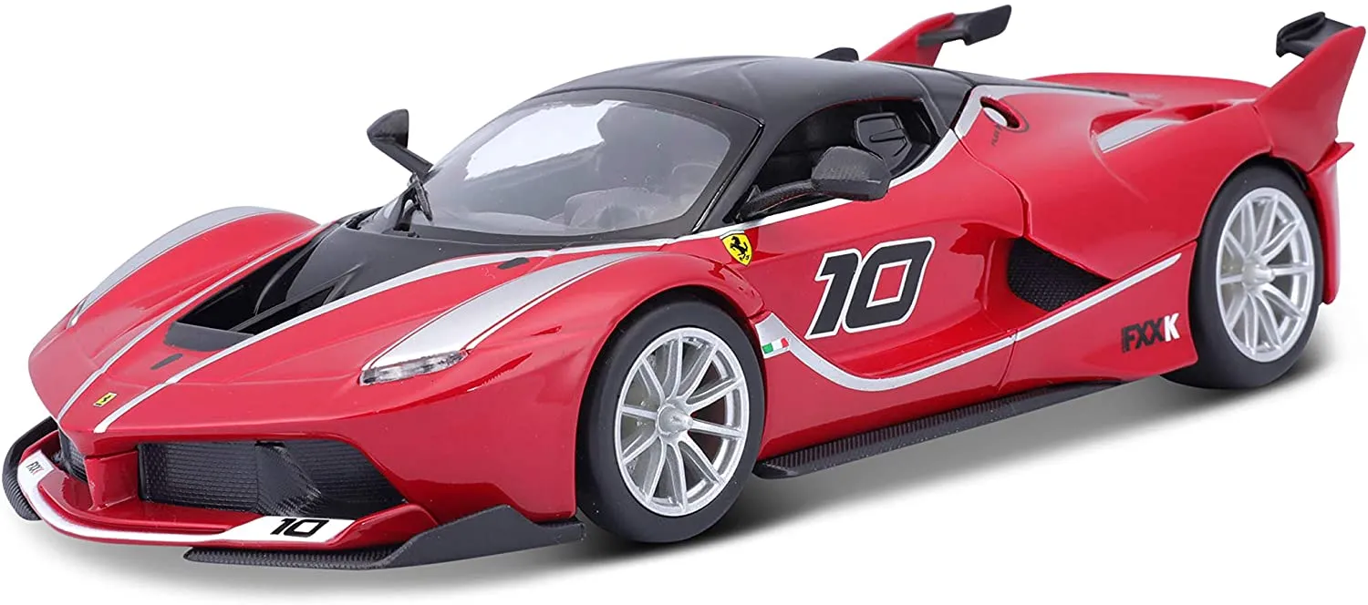 Bburago 18-26301 - Modellauto - Ferrari FXX-K #10 (rot, Maßstab 1:24)