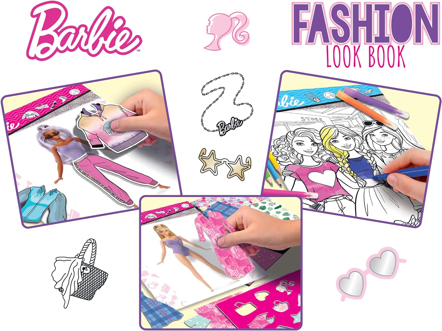 Lisciani 12677 - Barbie - Fashion Trend Look Book