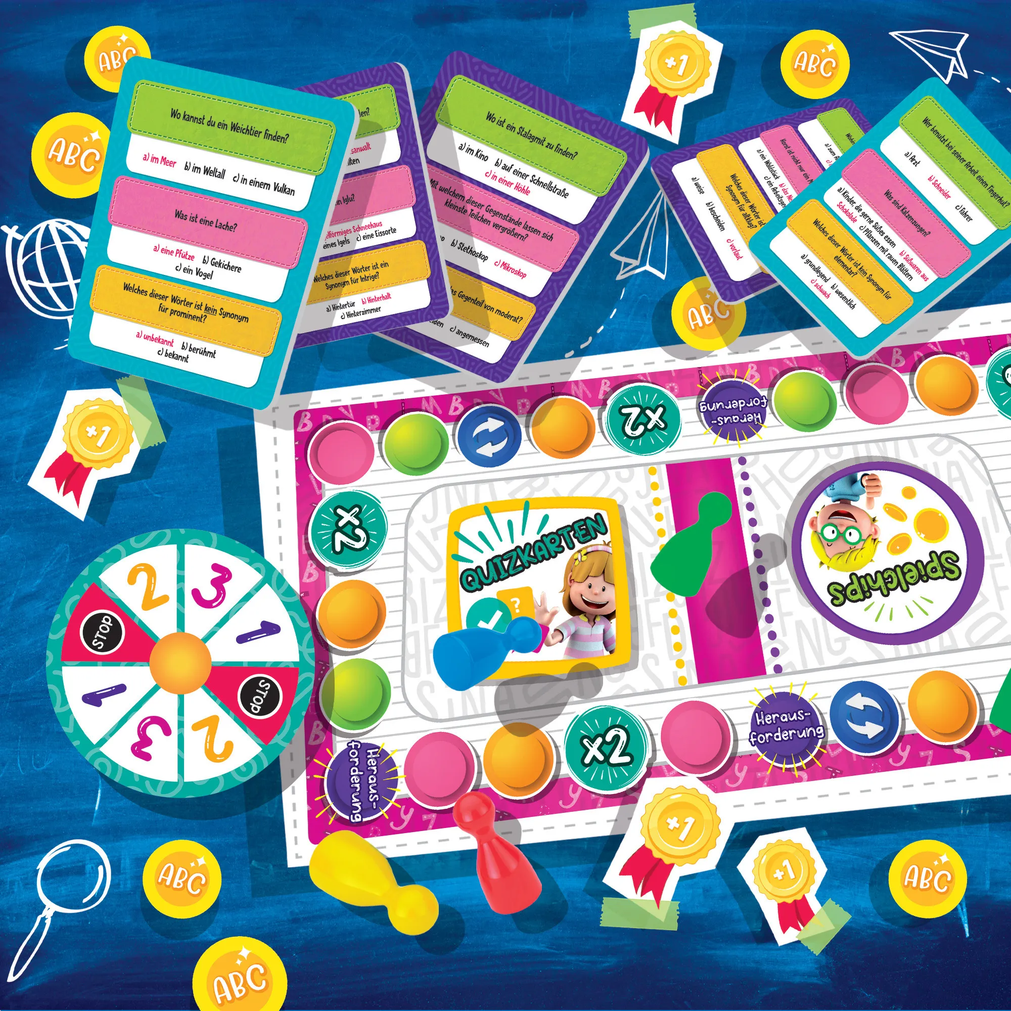 Lisciani DE66650 - Das Wortzschatz-Quiz