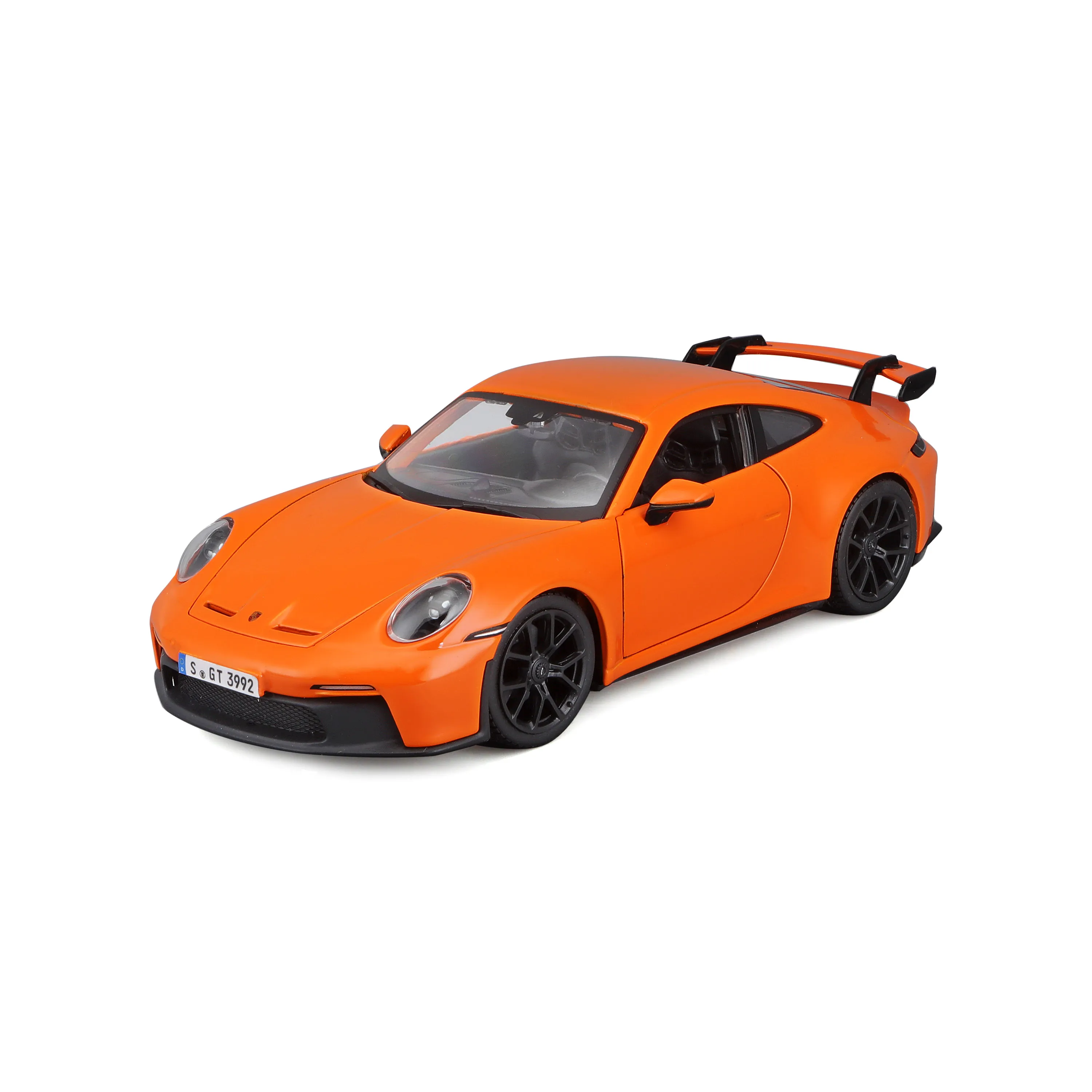 Bburago 18-21104 - Modellauto - Porsche 911 GT3 '21 (orange, Maßstab 1:24)