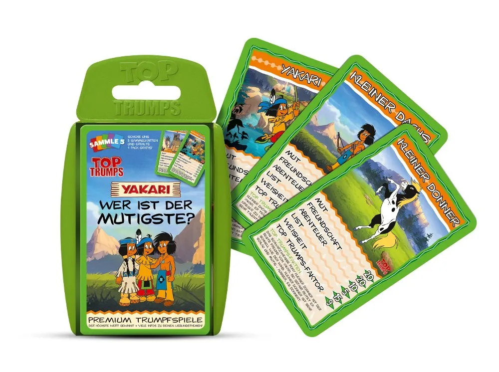 Cluedo Junior Yakari + Top Trumps Yakari