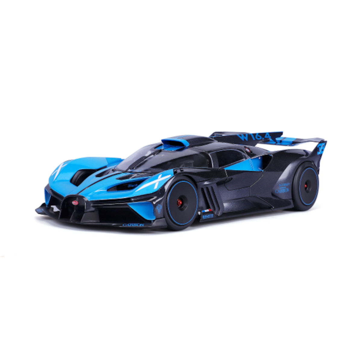 Bburago 18-38306 - Modellauto - Bugatti Bolide (blau, Maßstab 1:43)