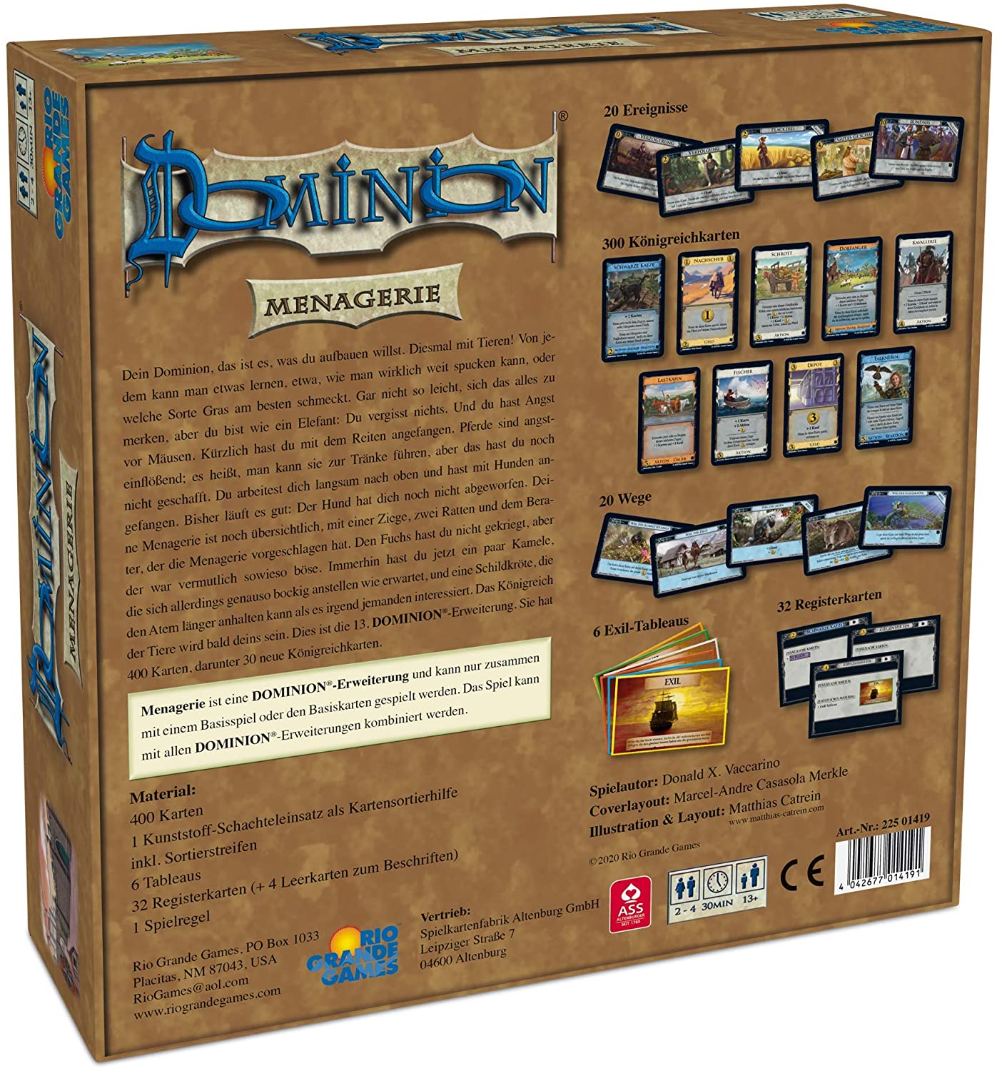 RGG - Dominion - Erweiterung Menagerie