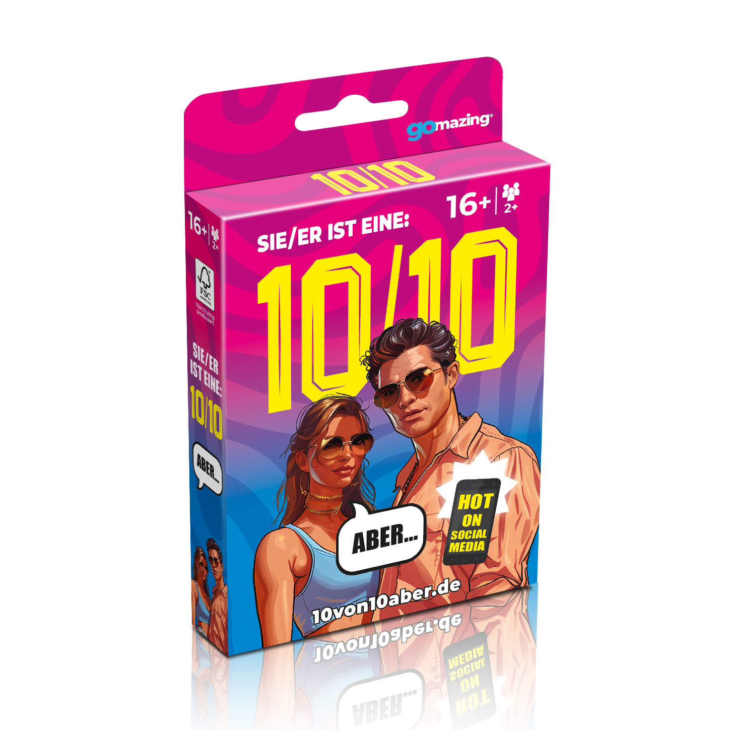 Gomazing - Kartenspiel - Sie / Er ist eine 10 von 10... aber