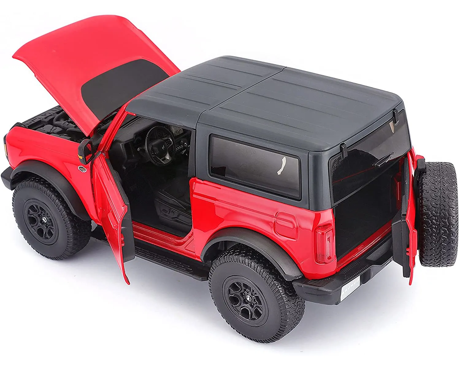 Maisto 31456 - Modellauto - Ford Bronco '21 Wildtrak (rot, Maßstab 1:18)