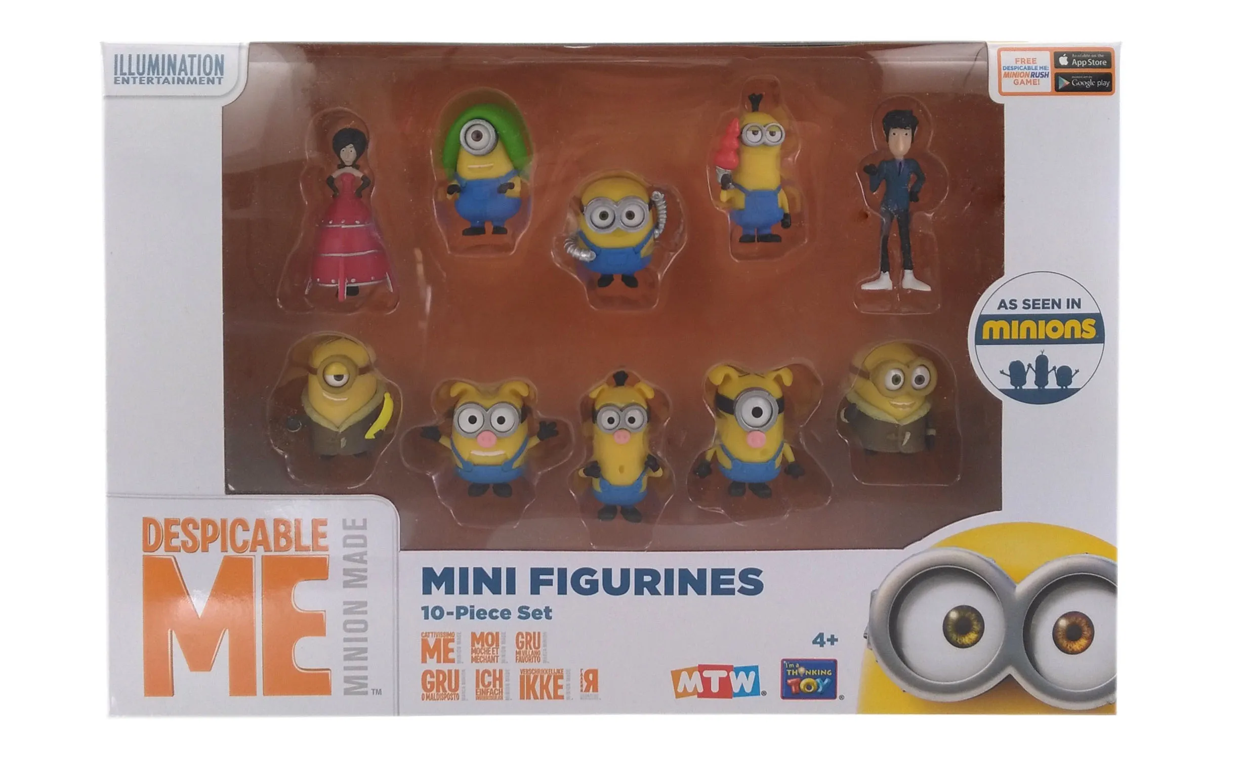 Minions  Mini Figuren 10er Set