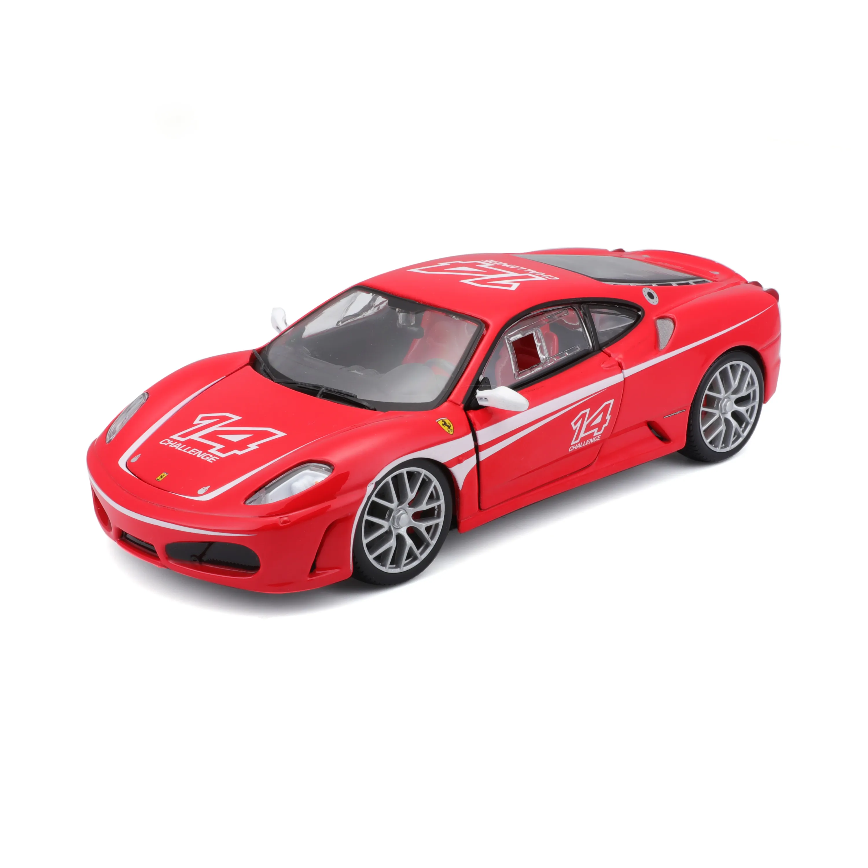 Bburago 18-26548 - Modellauto - Ferrari F430 Challenge [Centauria Version] (rot, Maßstab 1:24)