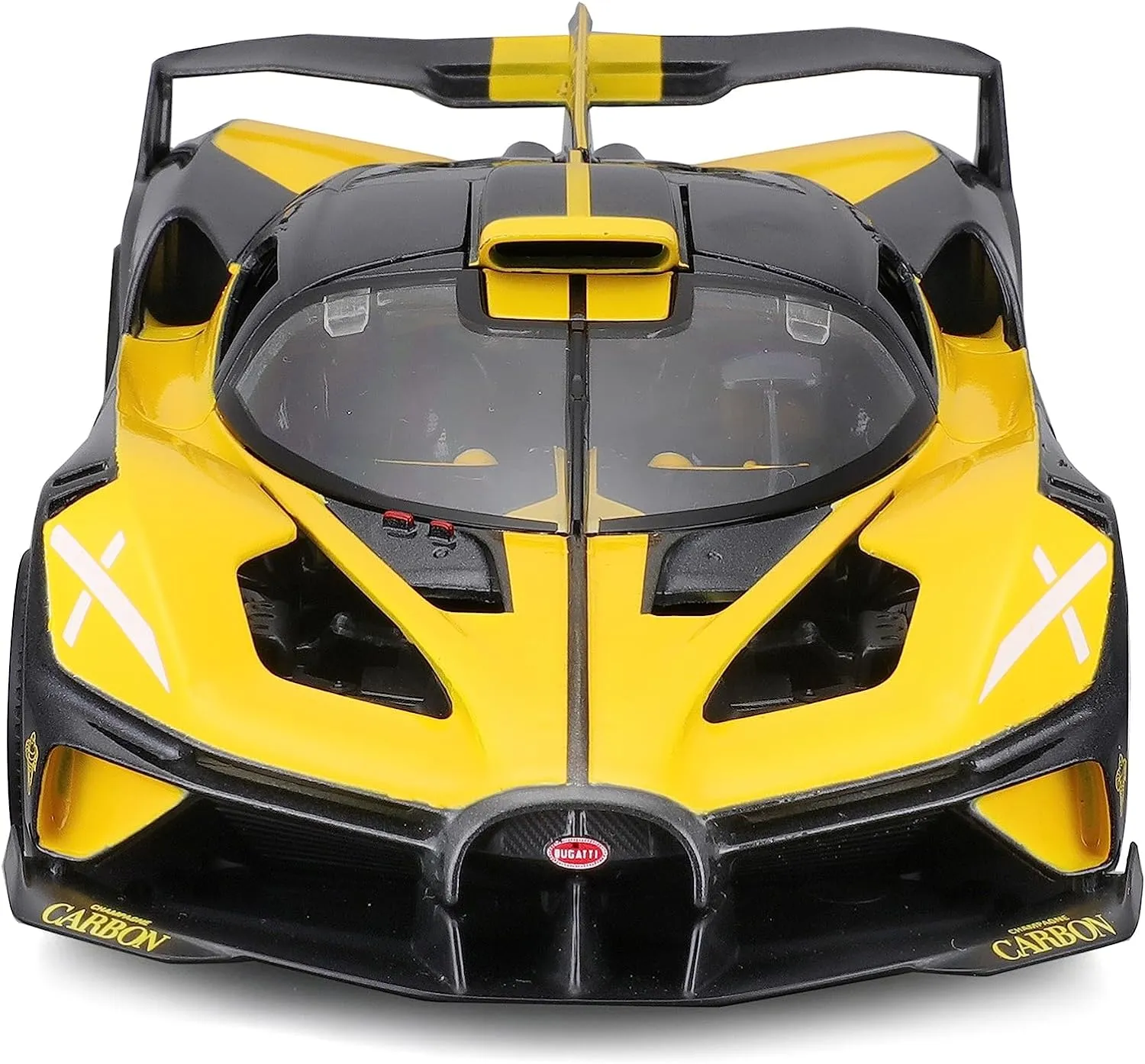 Maisto 32911 - Modellauto - Bugatti Bolide (gelb, Maßstab 1:24)